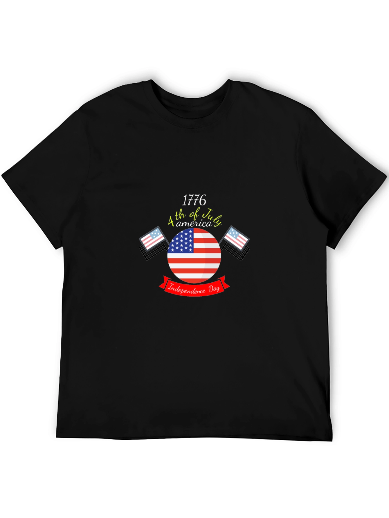 Patriotic Independence Day 1776 Graphic T-Shirt