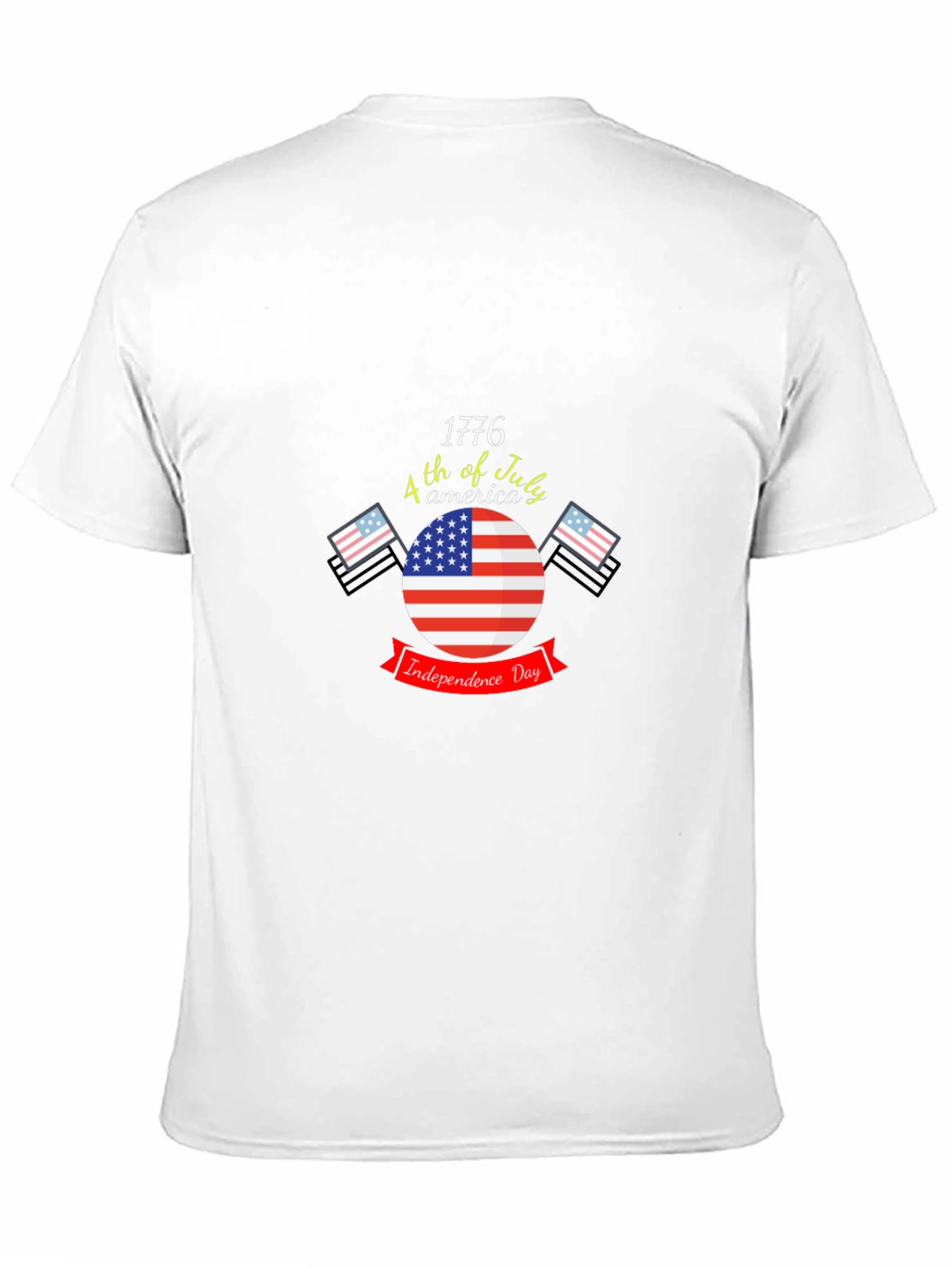 Patriotic Independence Day 1776 Graphic T-Shirt