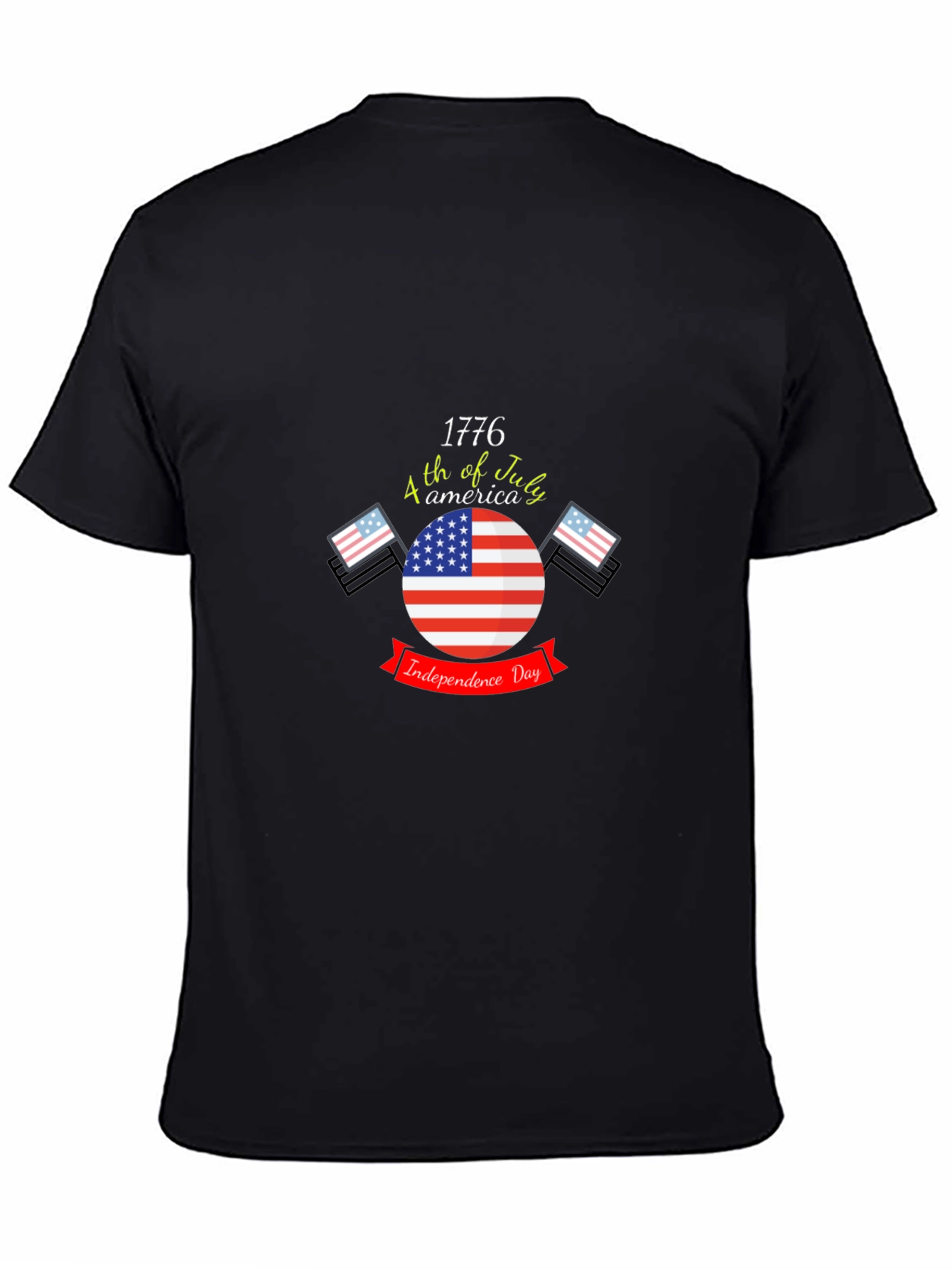 Patriotic Independence Day 1776 Graphic T-Shirt