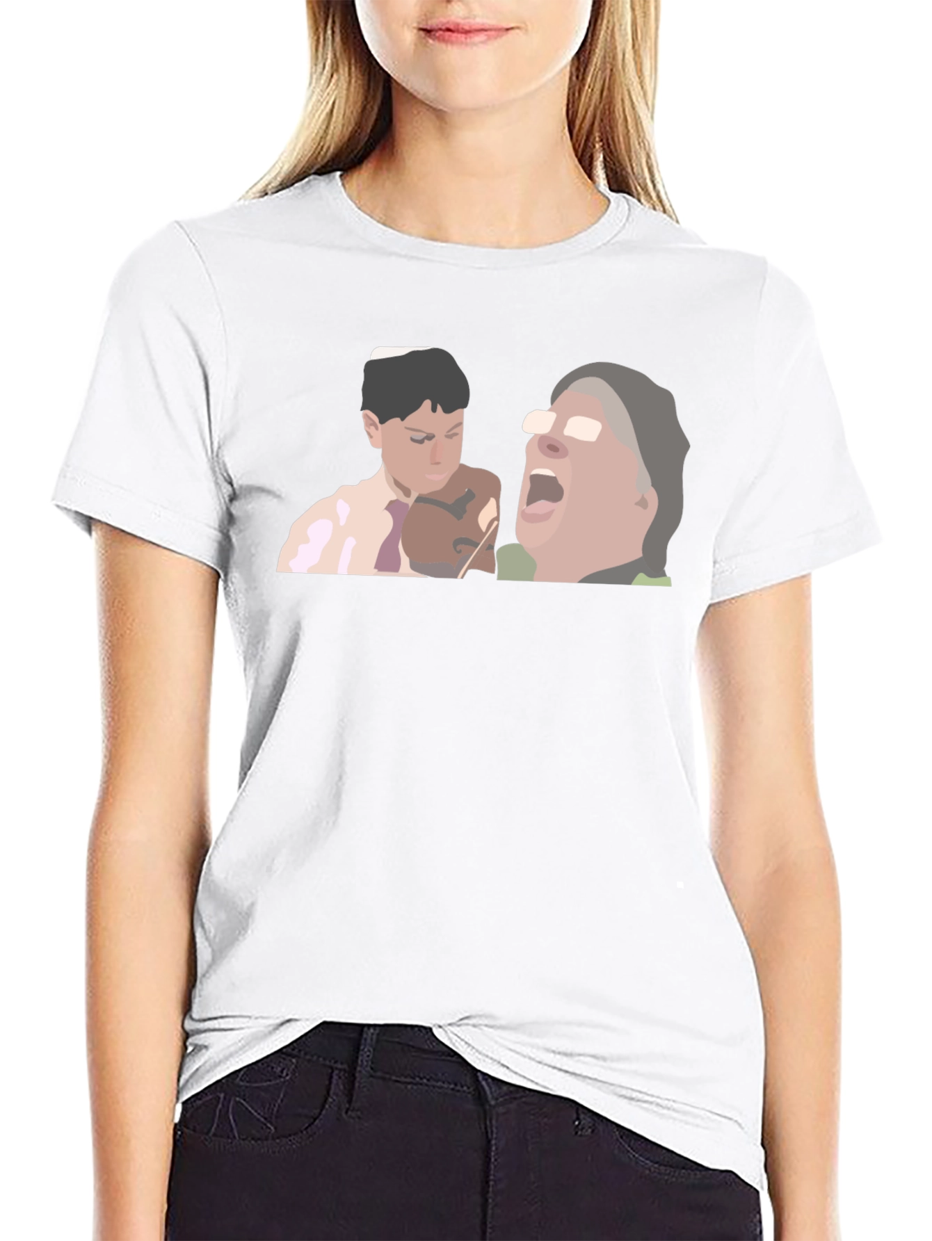 Violin Teacher T-Shirt - Funny Music Lesson Shirt