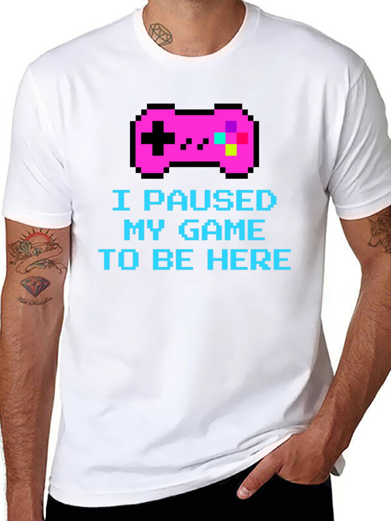 I Paused My Game T-Shirt - Gamer Tee
