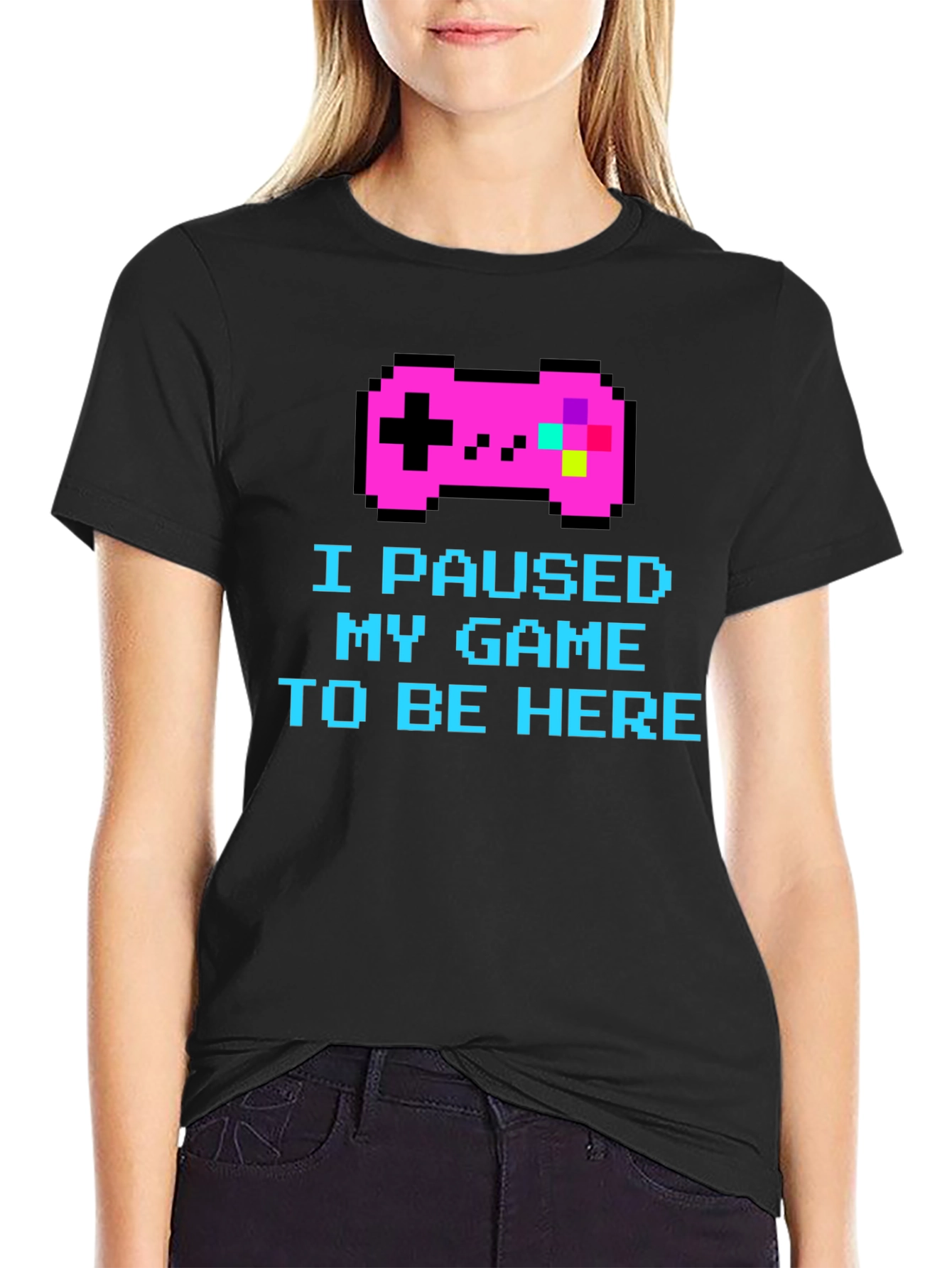 I Paused My Game T-Shirt - Gamer Tee