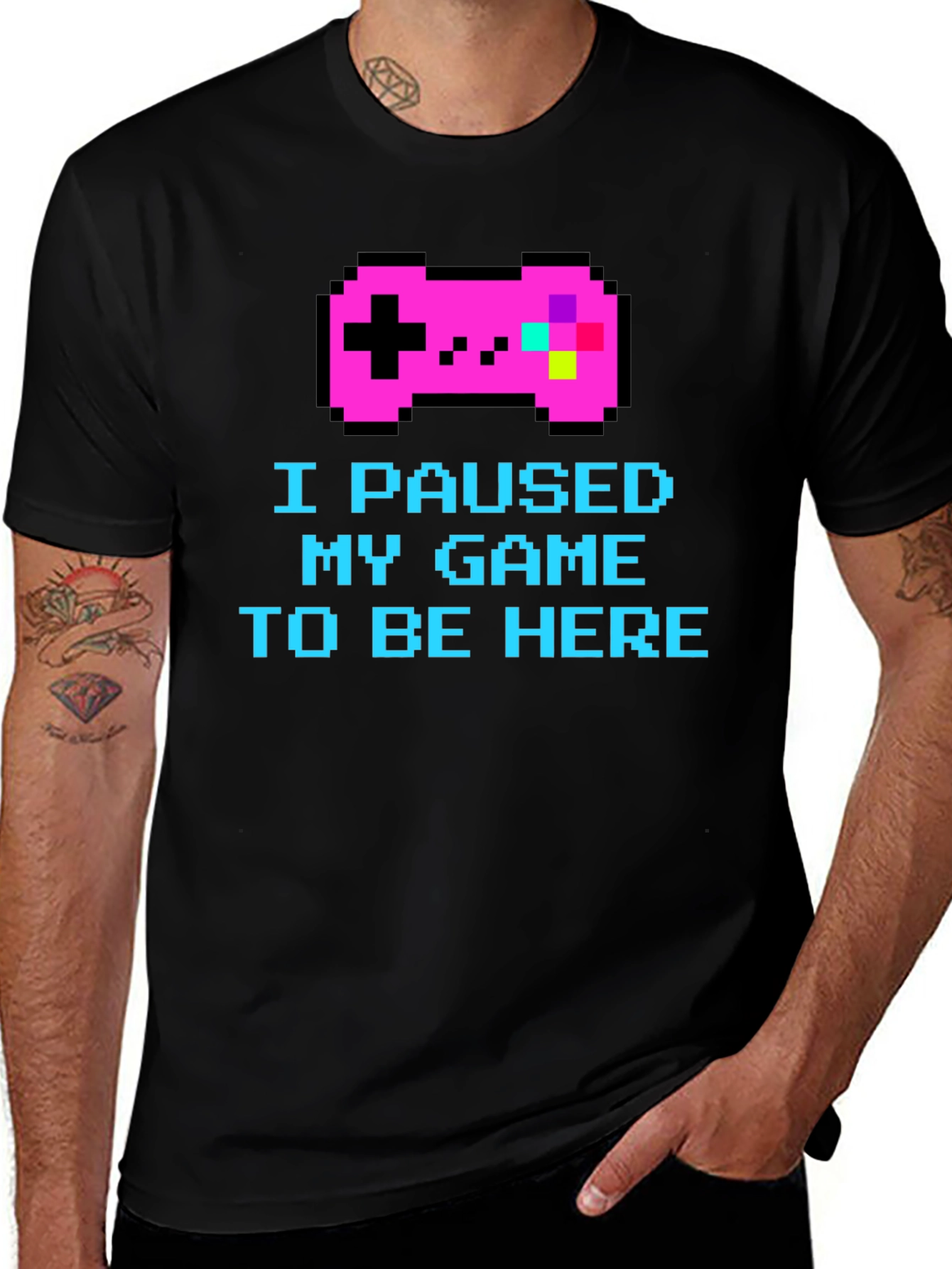 I Paused My Game T-Shirt - Gamer Tee