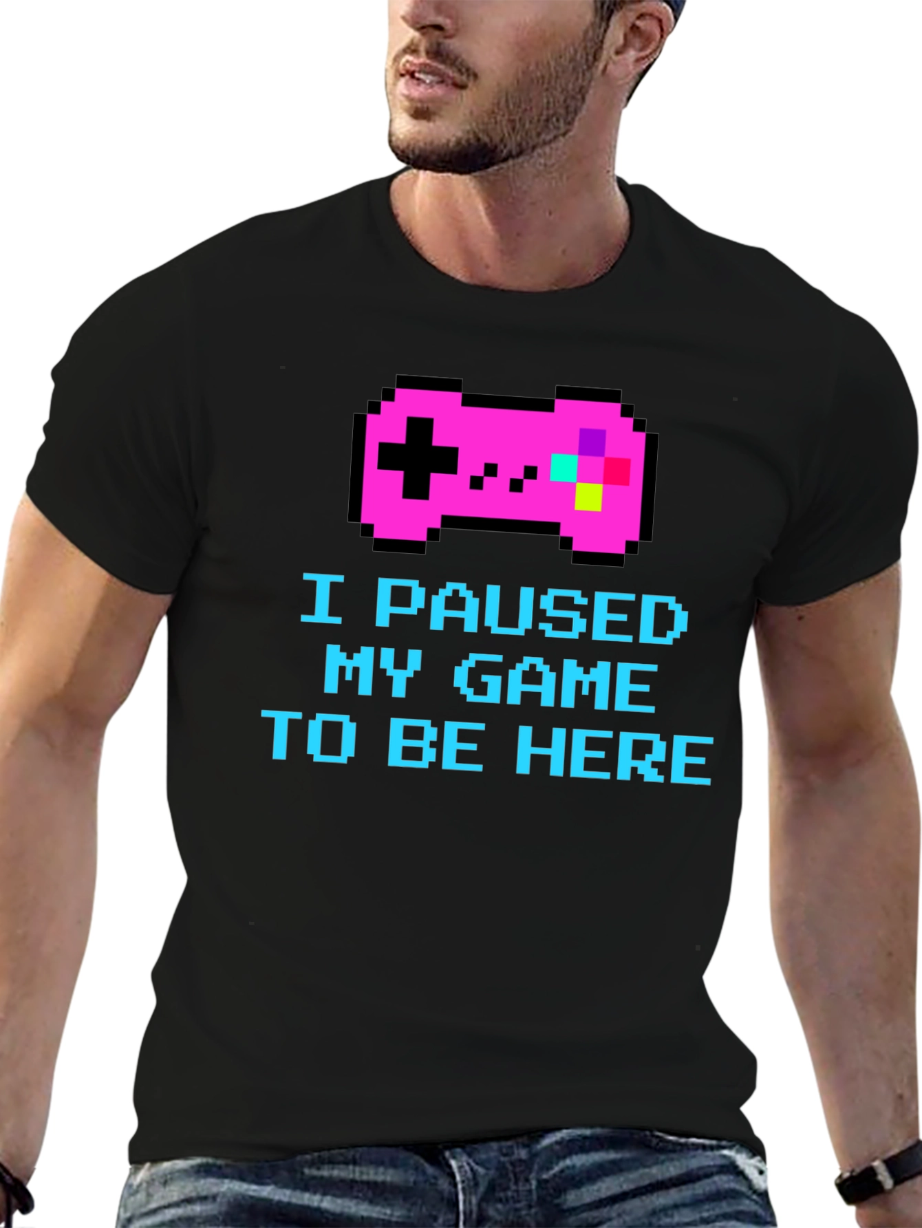 I Paused My Game T-Shirt - Gamer Tee