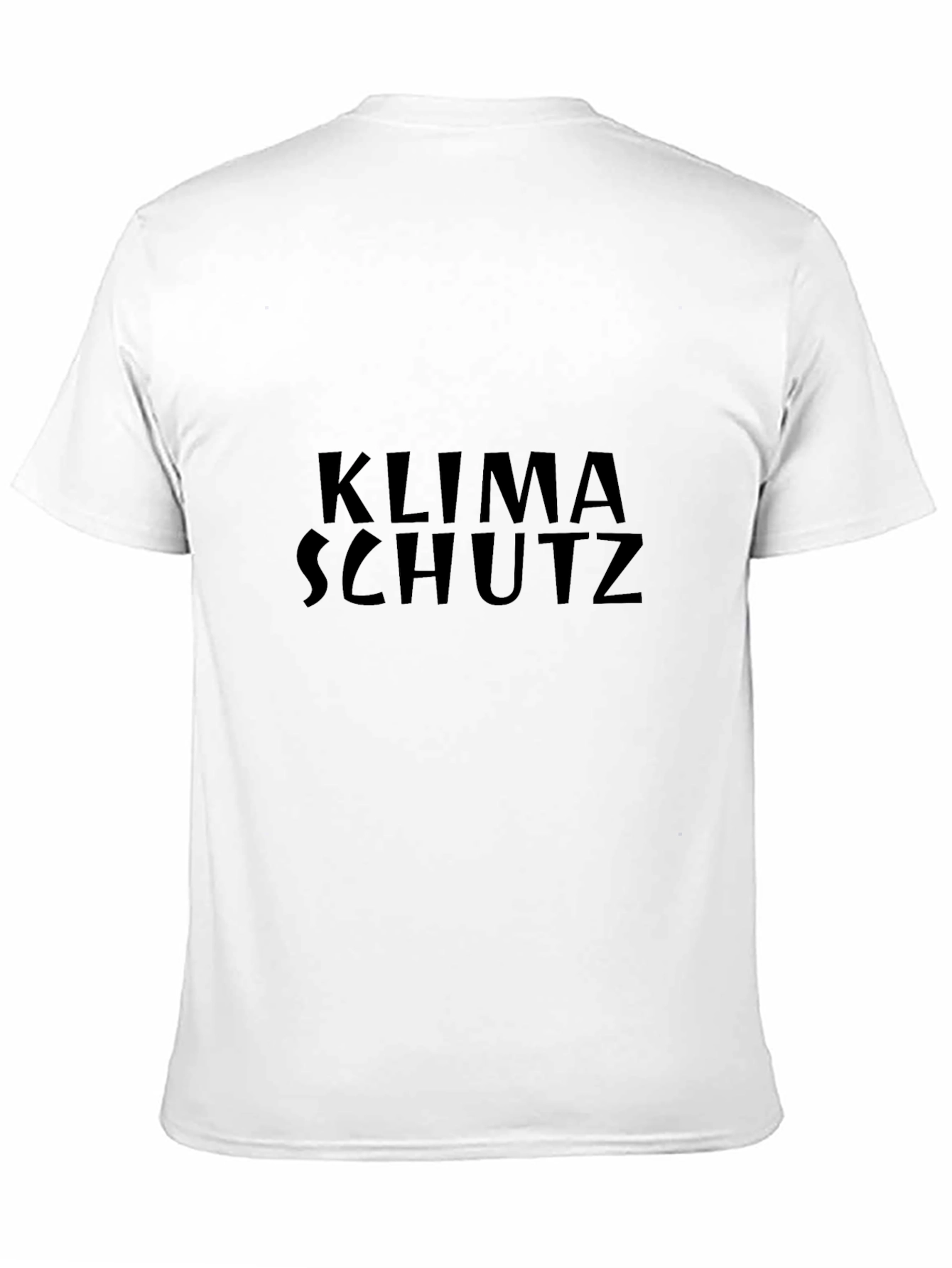 Klima Schutz Black Graphic T-Shirt