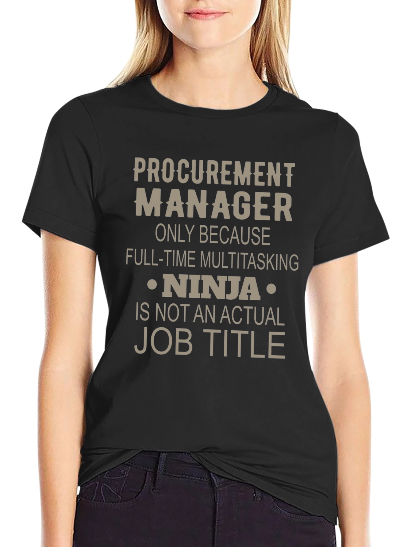 Procurement Manager Ninja T-Shirt