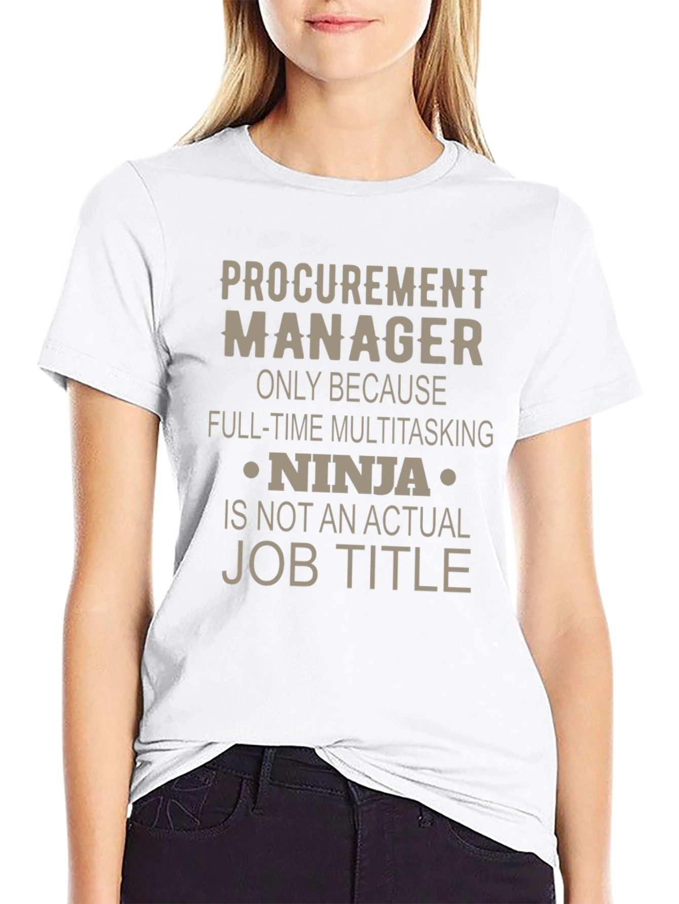 Procurement Manager Ninja T-Shirt