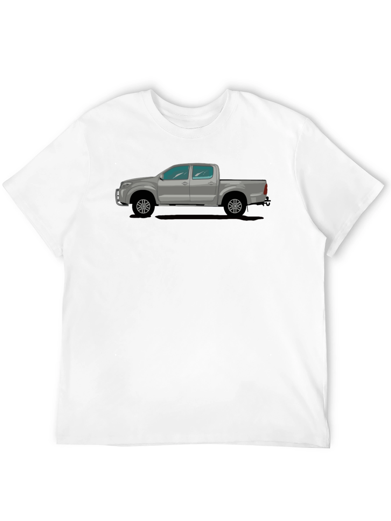Truck Graphic Tee - Black Casual T-Shirt