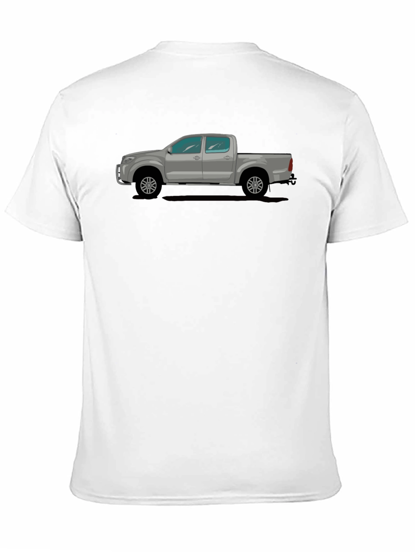 Truck Graphic Tee - Black Casual T-Shirt