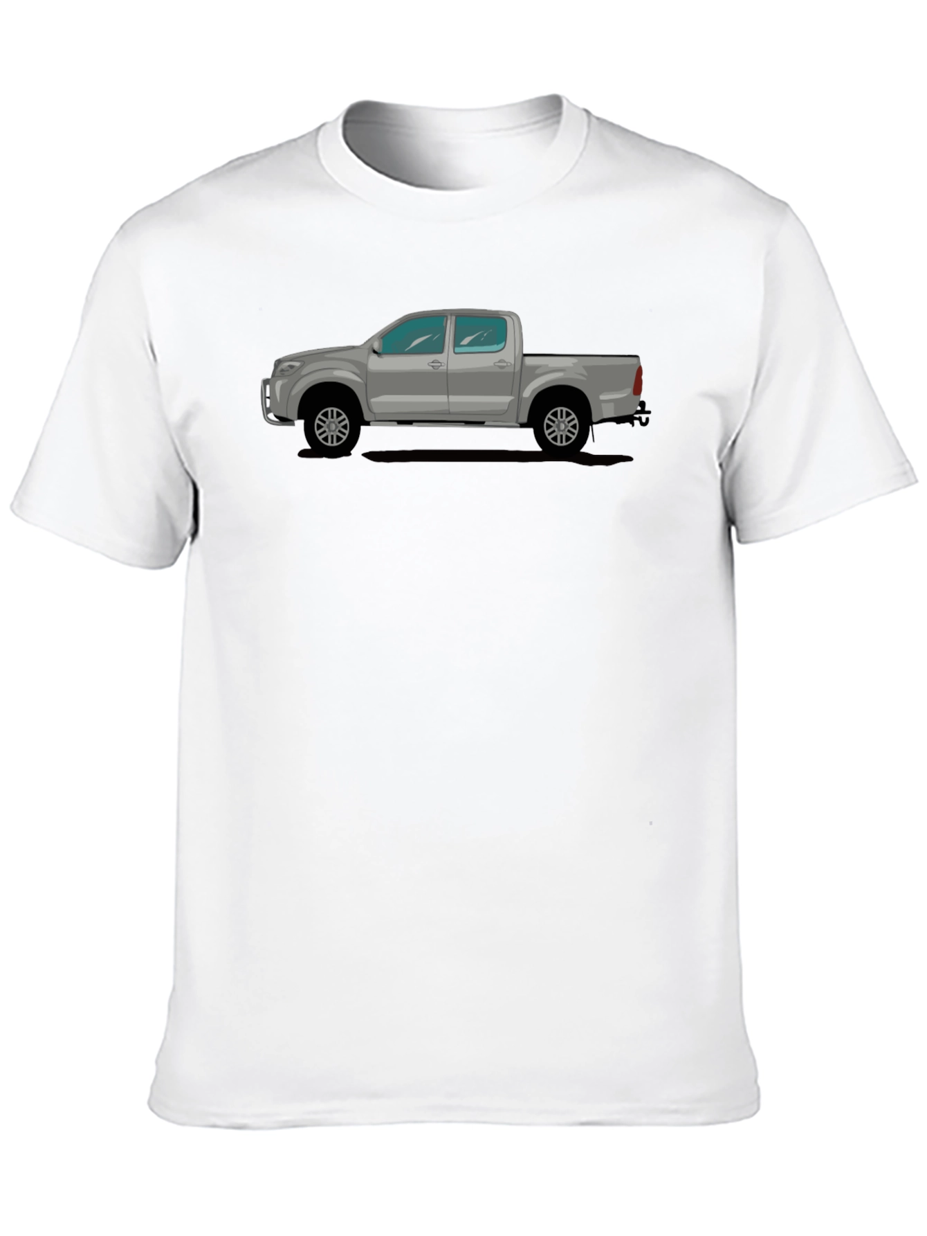 Truck Graphic Tee - Black Casual T-Shirt