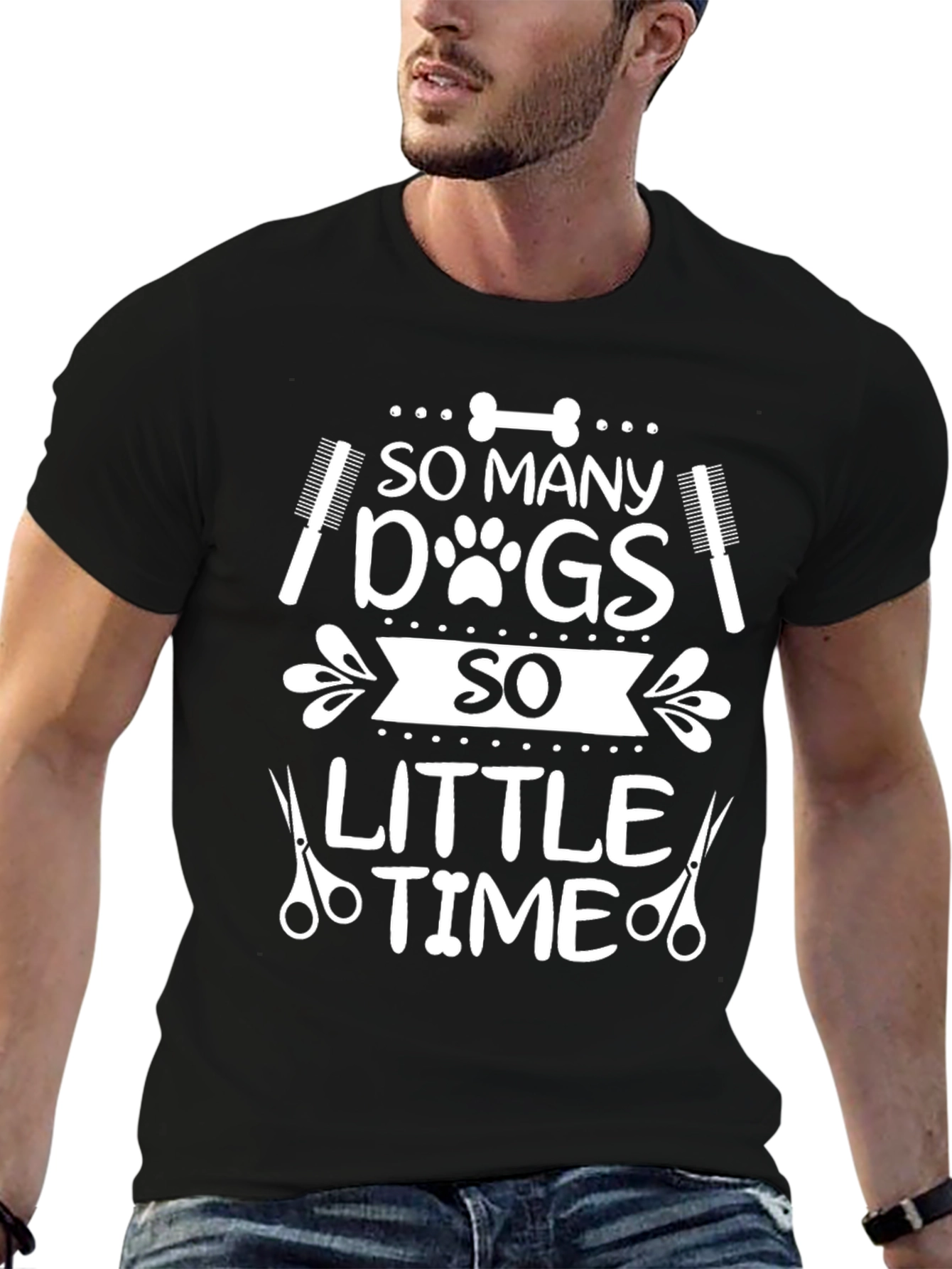 So Many Dogs So Little Time Graphic Tee