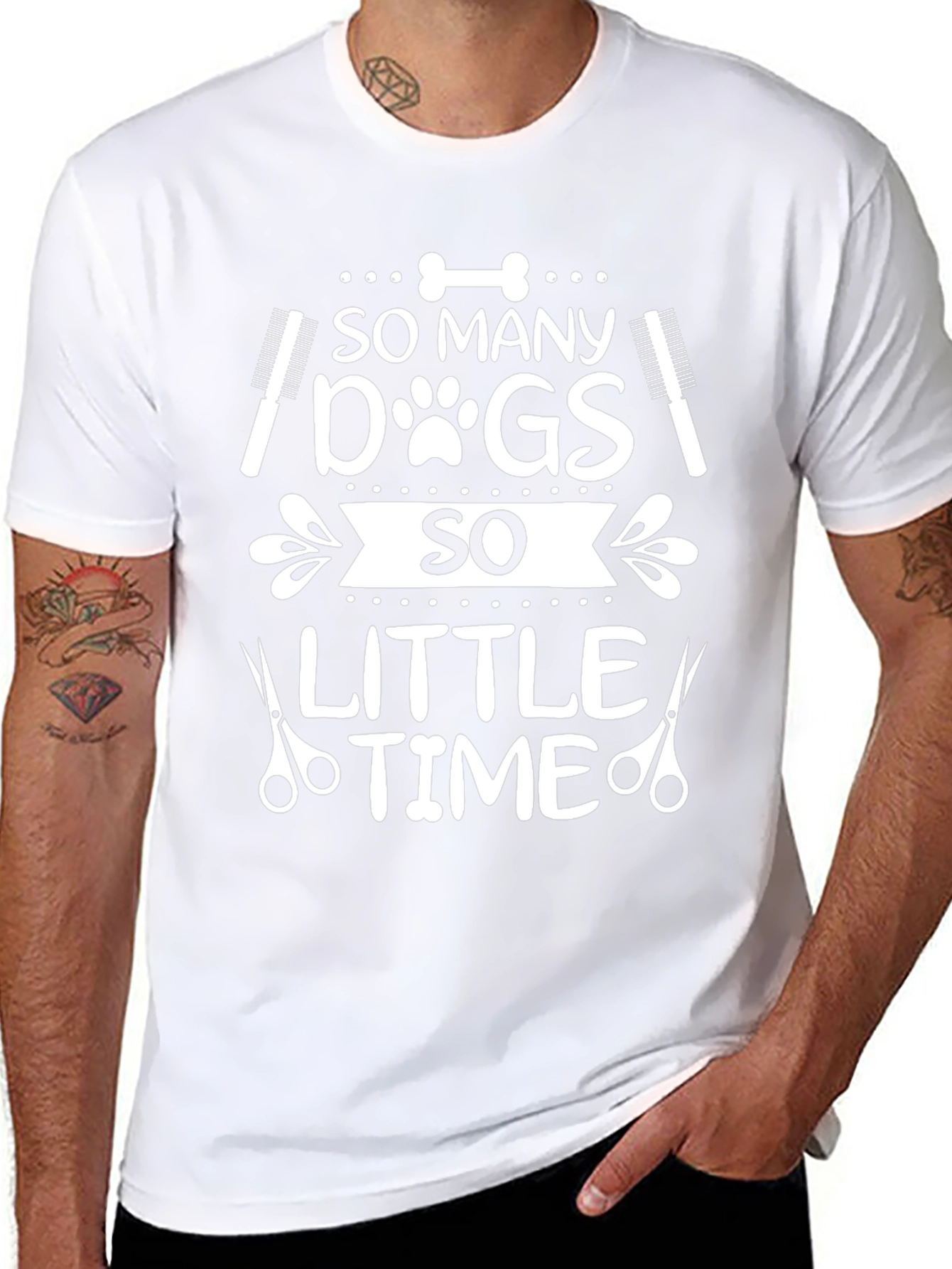 So Many Dogs So Little Time Graphic Tee