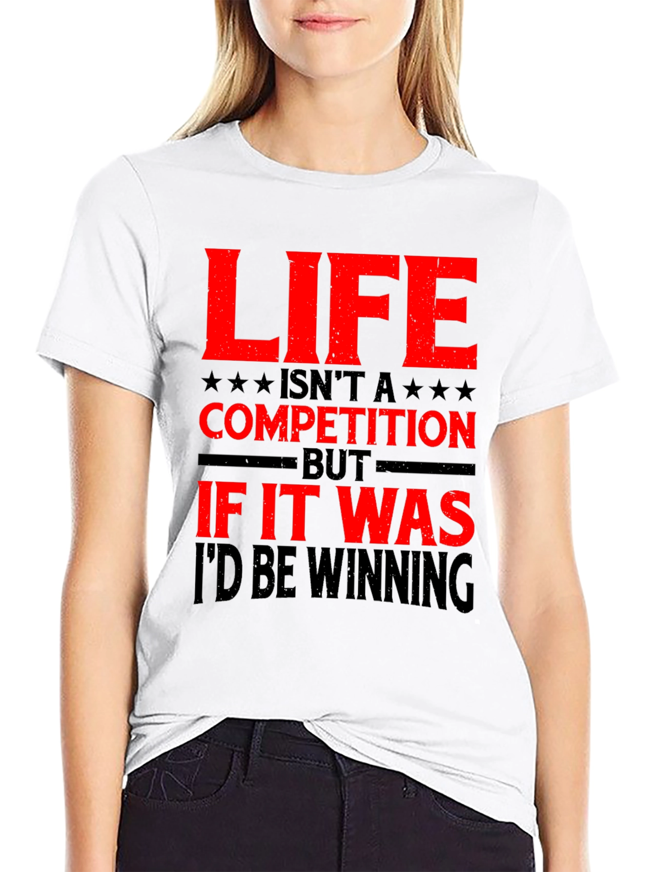 Life Isnt a Competition Graphic T-Shirt