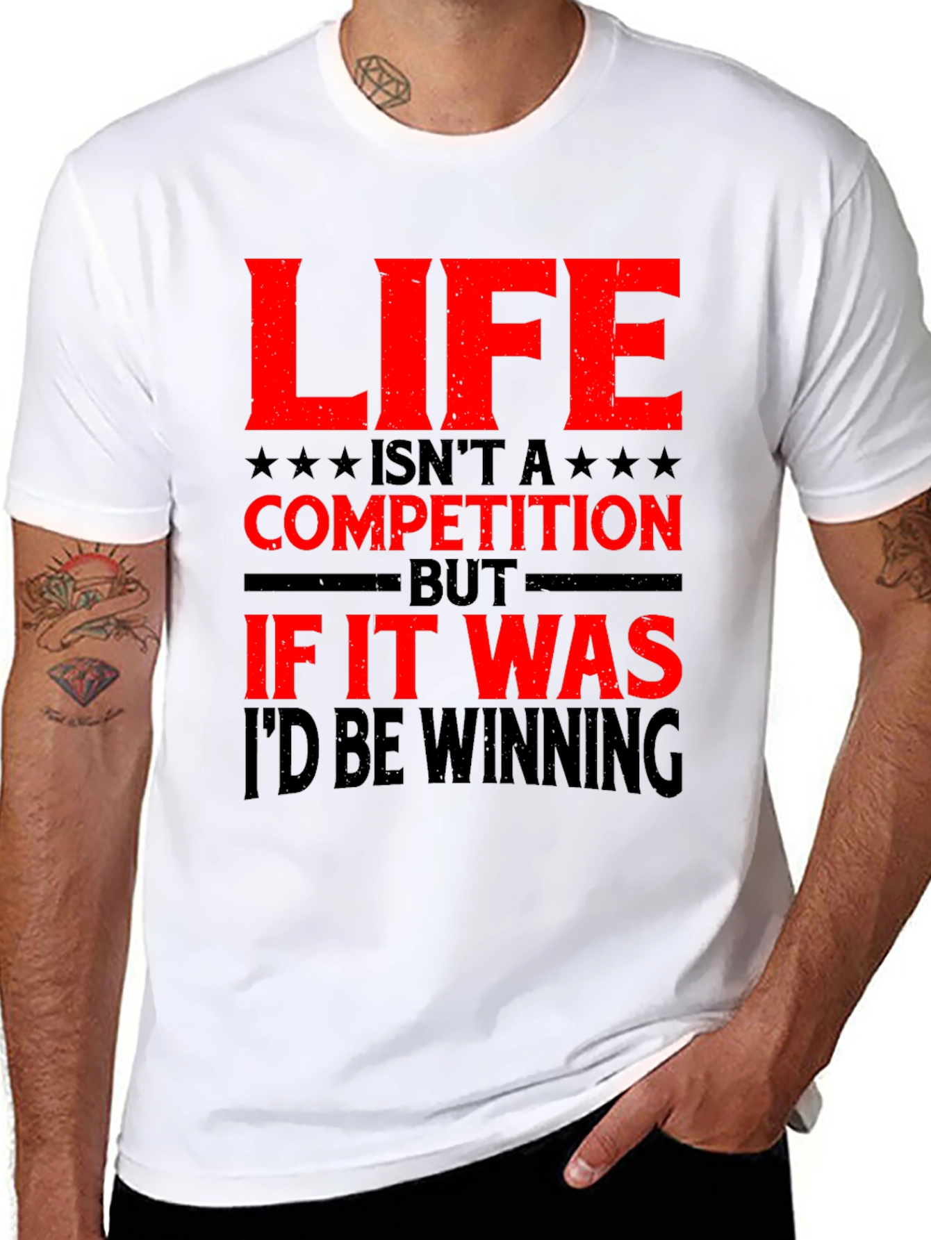 Life Isnt a Competition Graphic T-Shirt