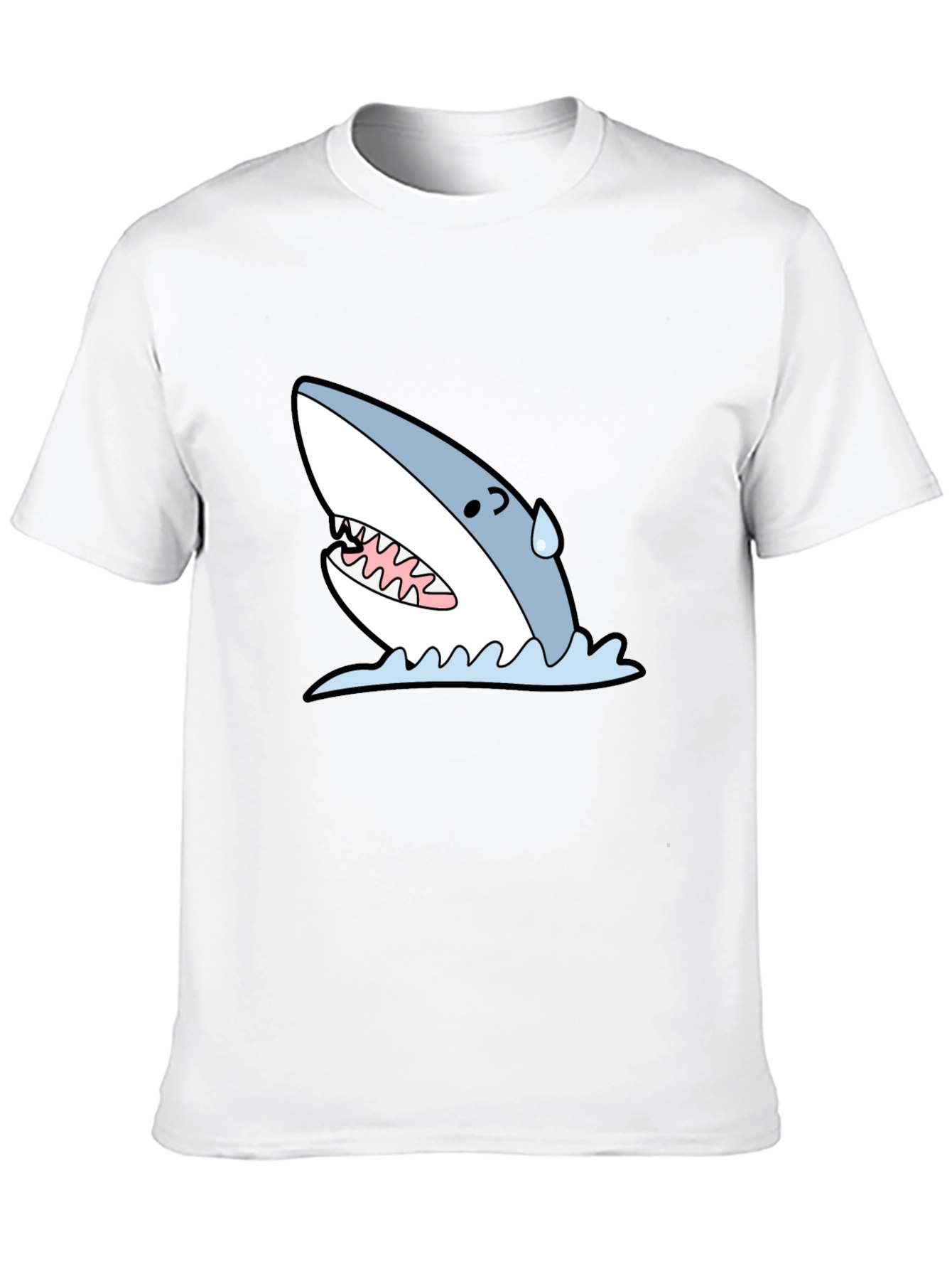 Shark Graphic T-Shirt - Black