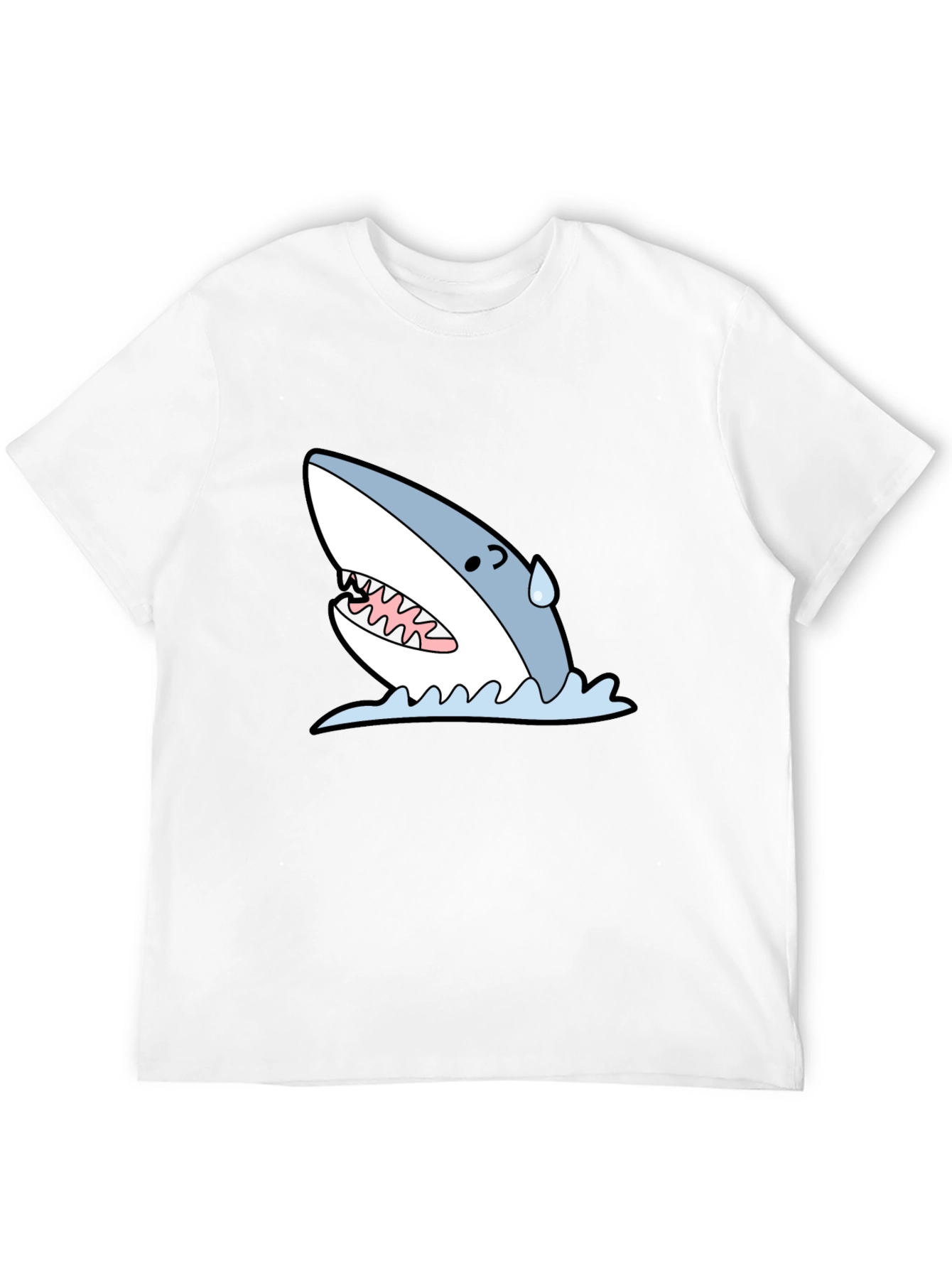 Shark Graphic T-Shirt - Black