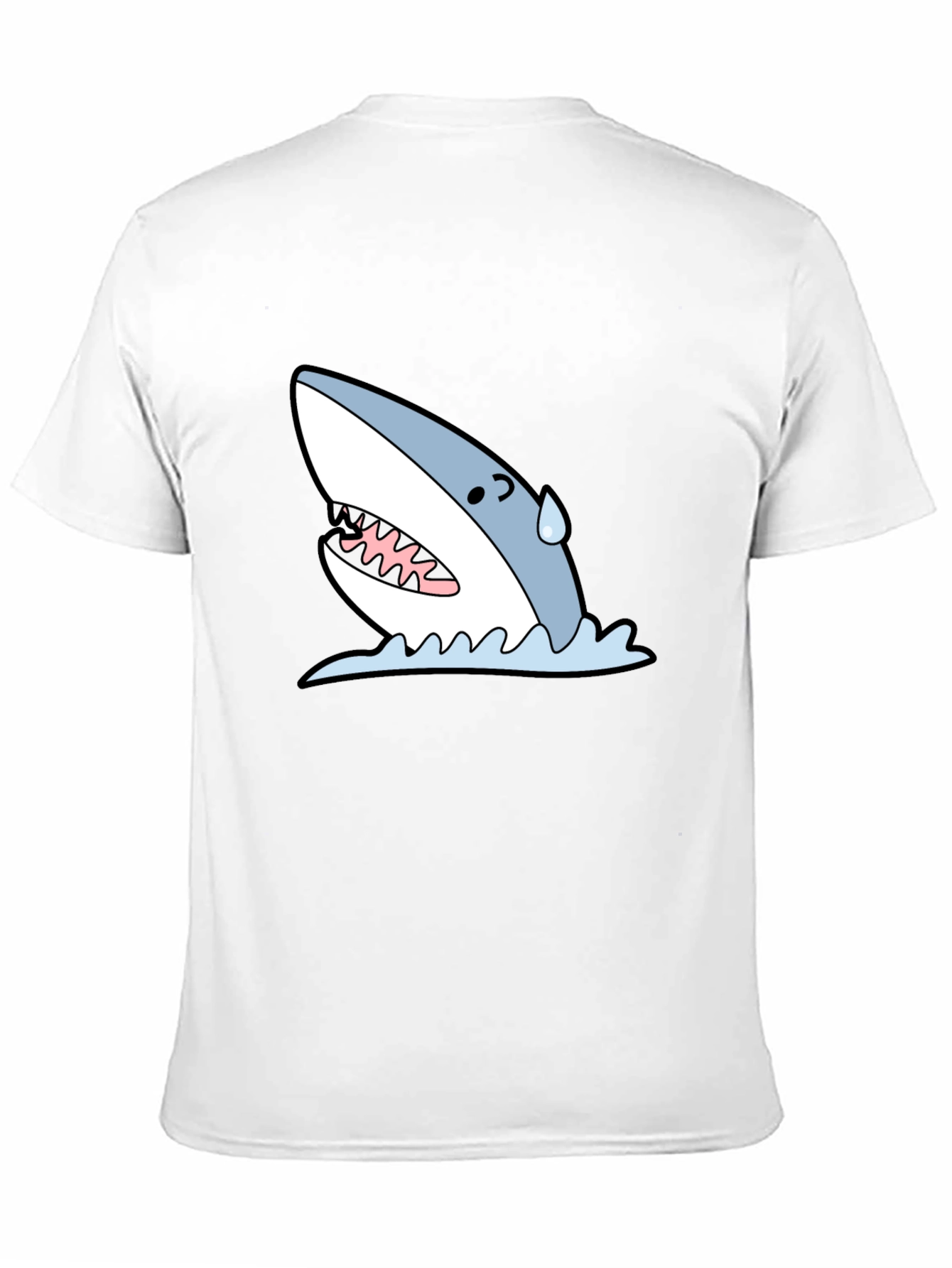 Shark Graphic T-Shirt - Black