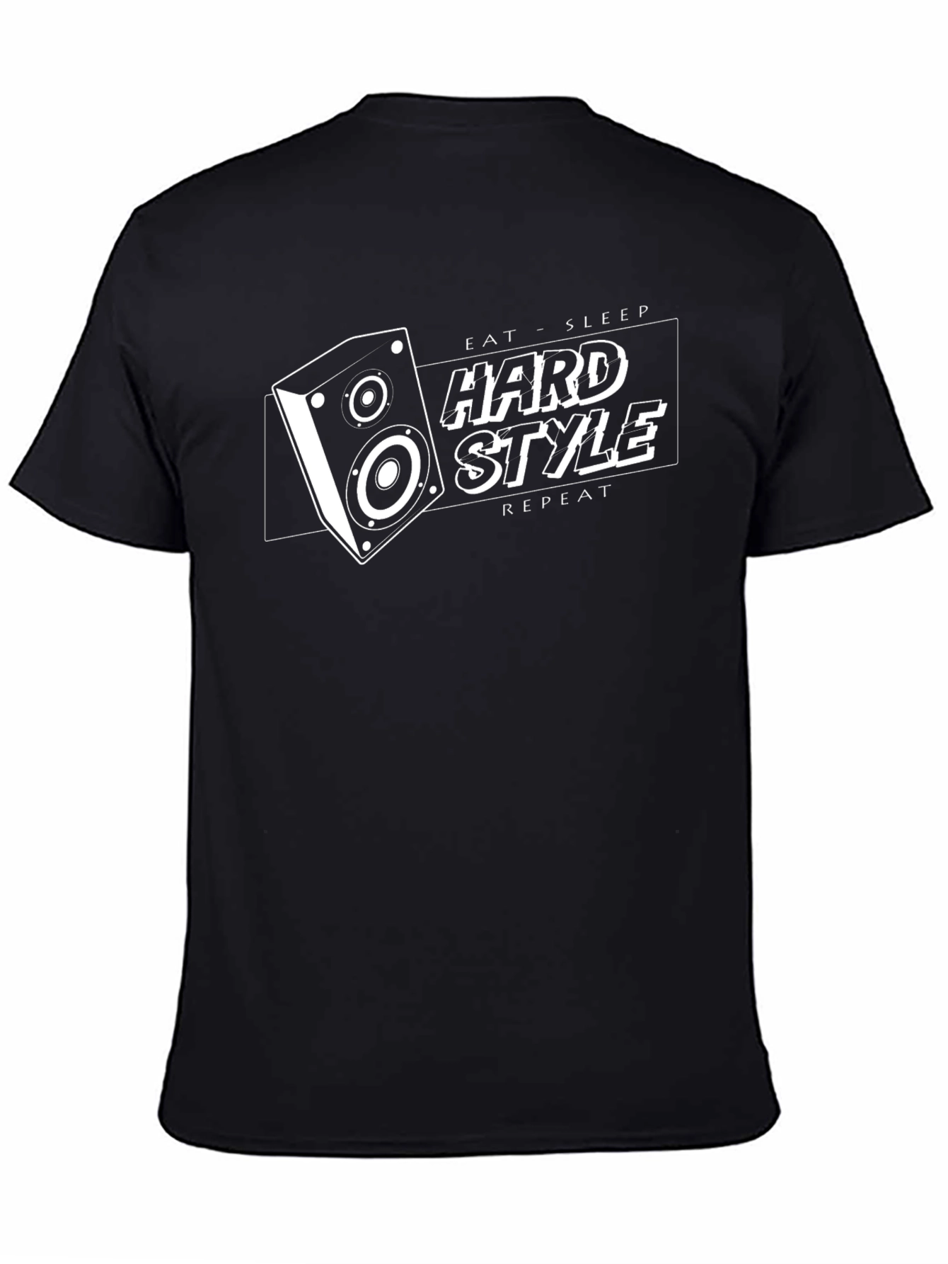 Hardstyle Music T-Shirt - Eat Sleep Repeat Rave Tee