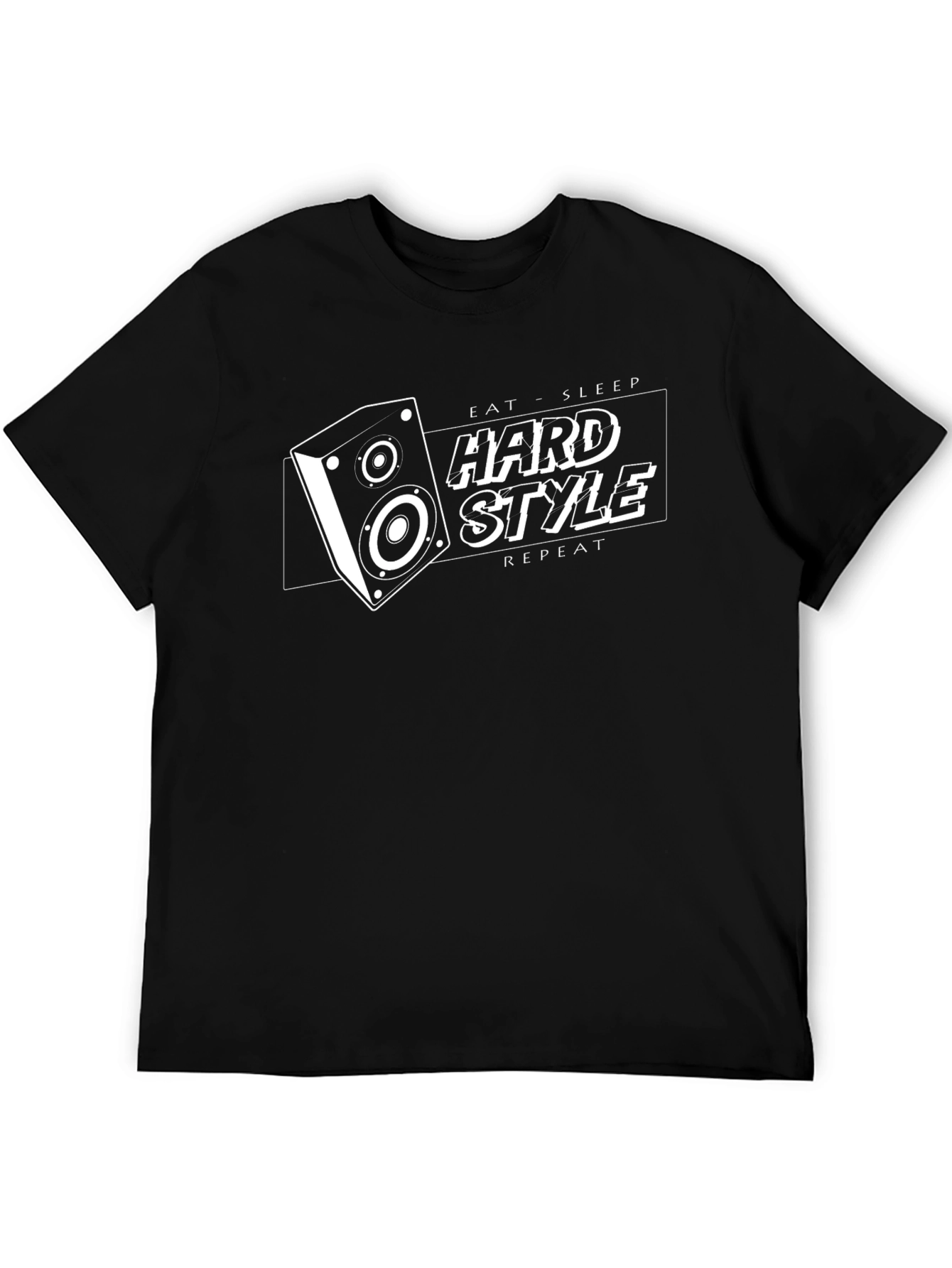 Hardstyle Music T-Shirt - Eat Sleep Repeat Rave Tee
