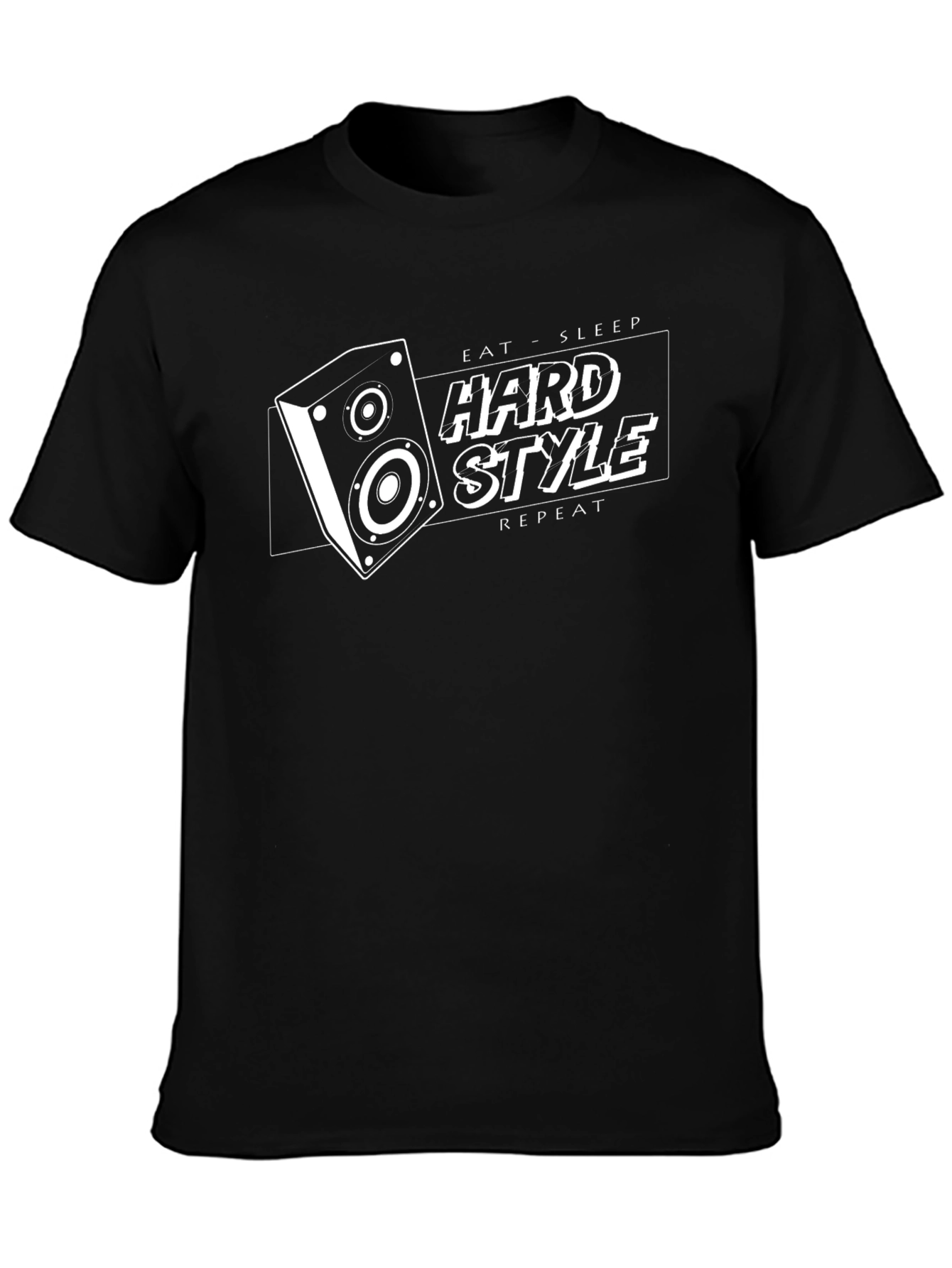 Hardstyle Music T-Shirt - Eat Sleep Repeat Rave Tee