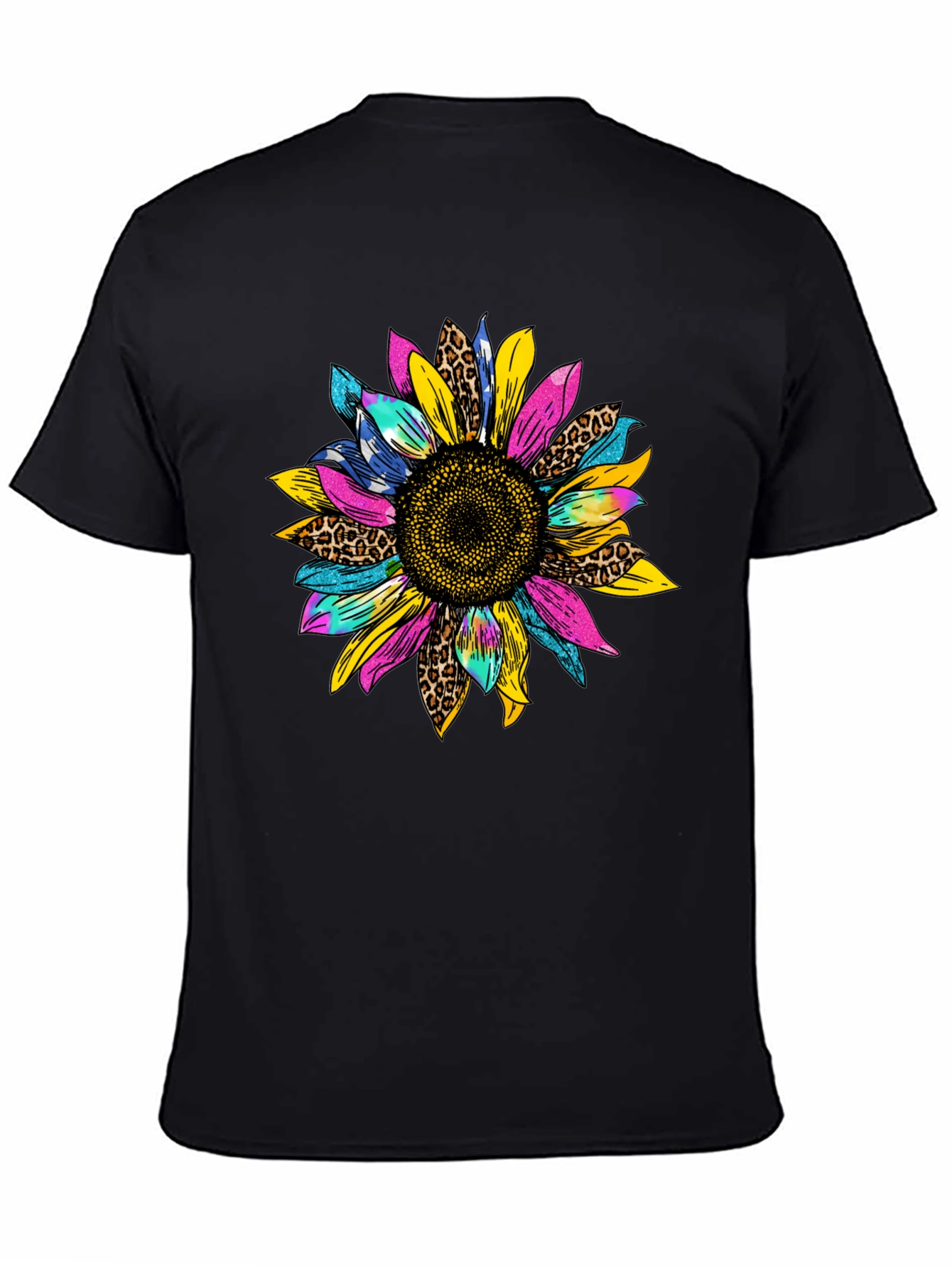 Vibrant Sunflower Graphic Tee - Stylish Casual Wear