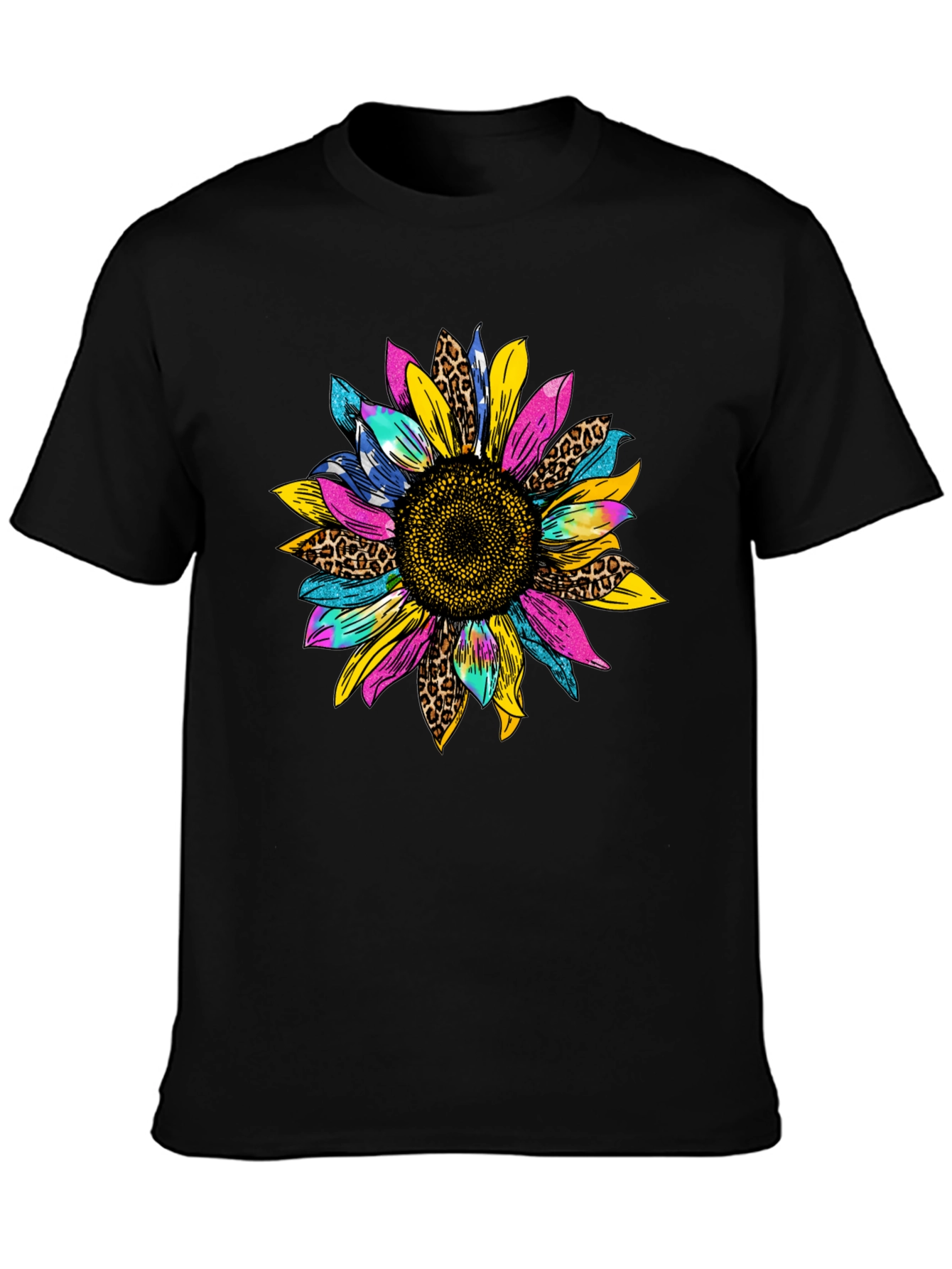 Vibrant Sunflower Graphic Tee - Stylish Casual Wear