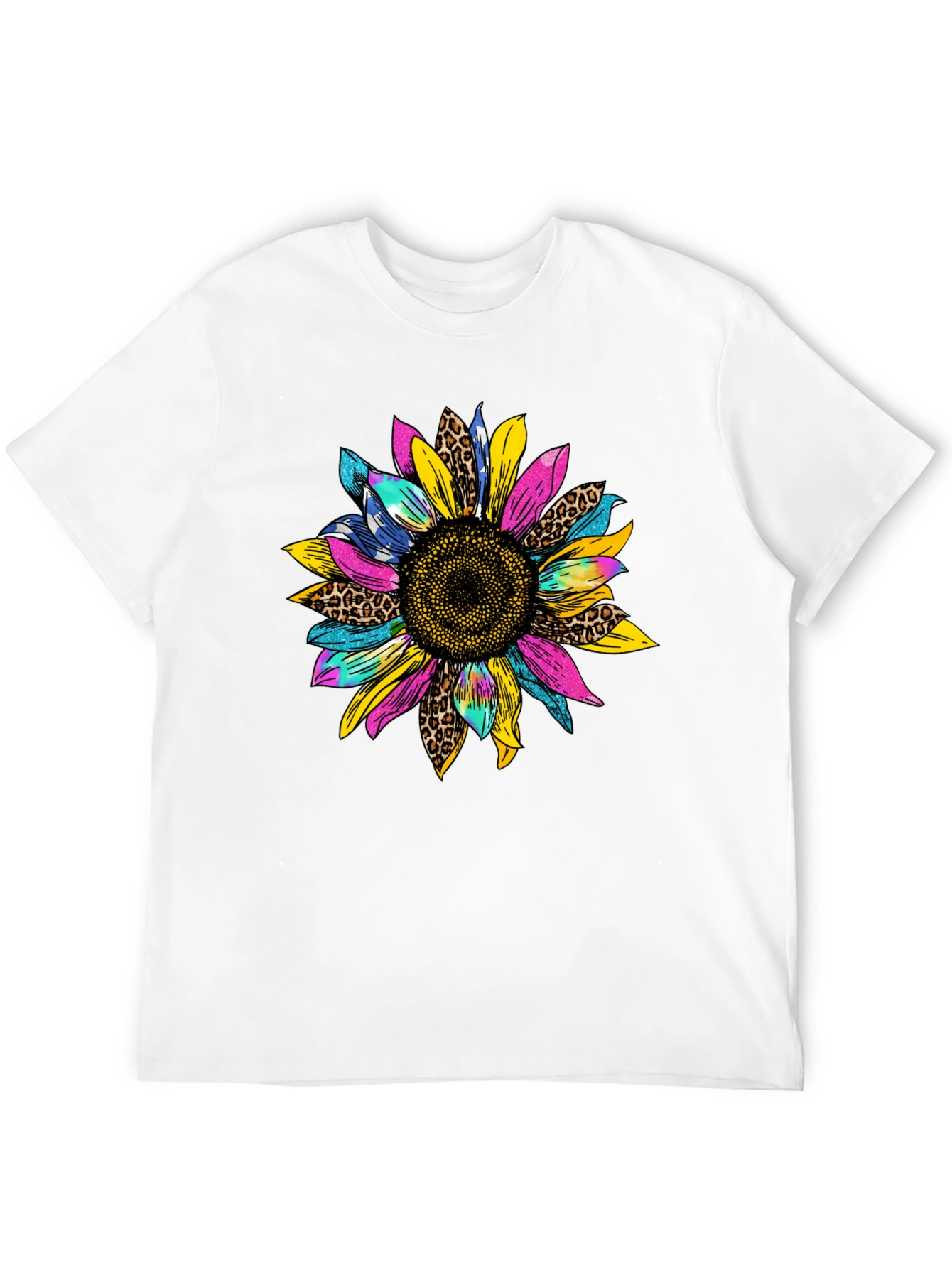 Vibrant Sunflower Graphic Tee - Stylish Casual Wear