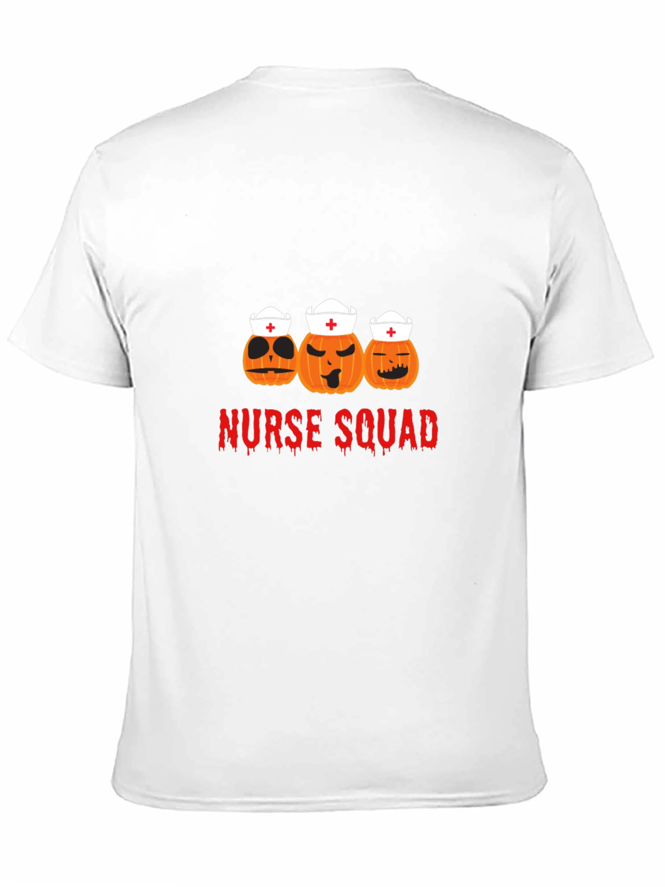 Nurse Squad Halloween Pumpkin T-Shirt