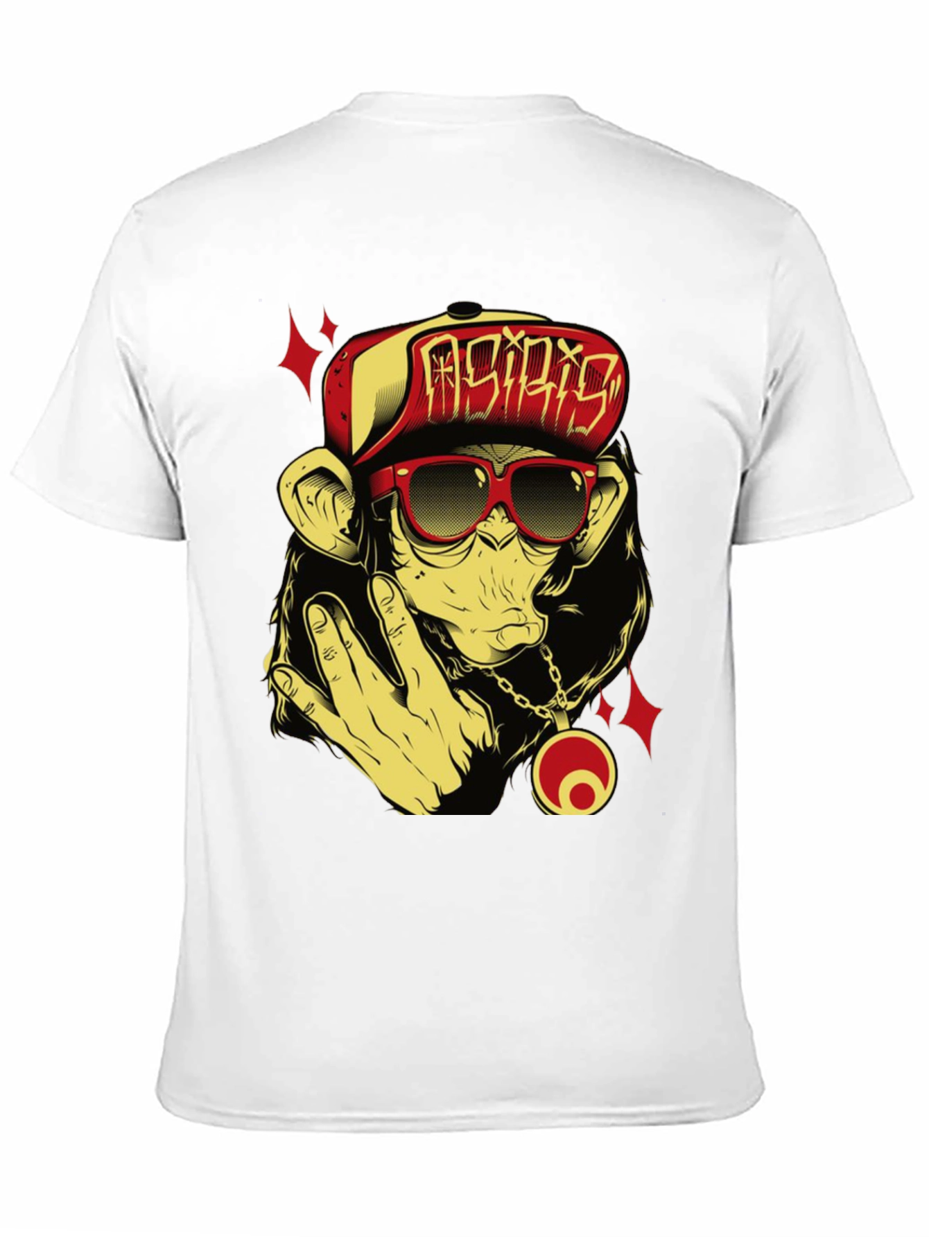 Cool Monkey Graphic Tee - Black