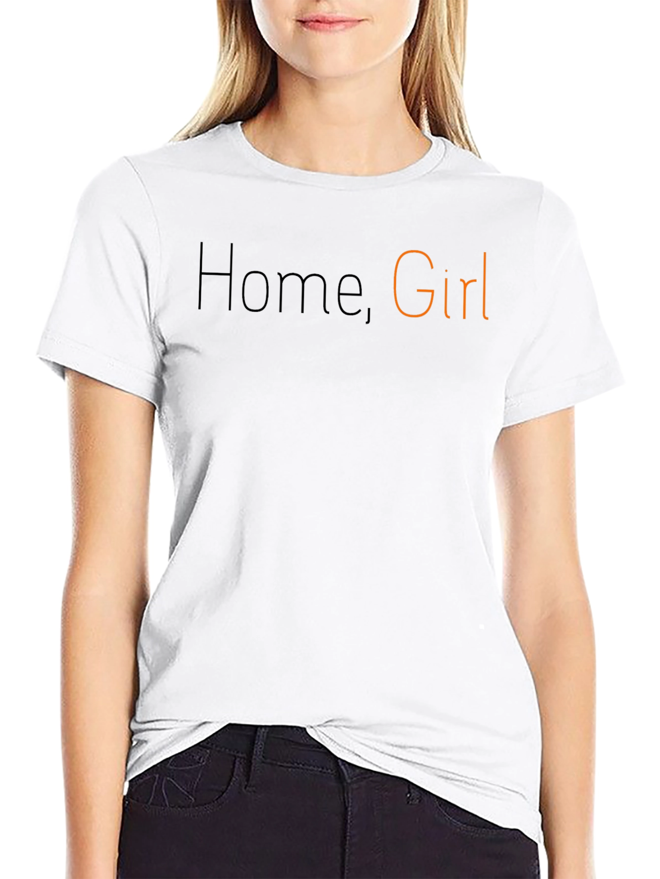 Home Girl Graphic T-Shirt - Stylish Casual Wear