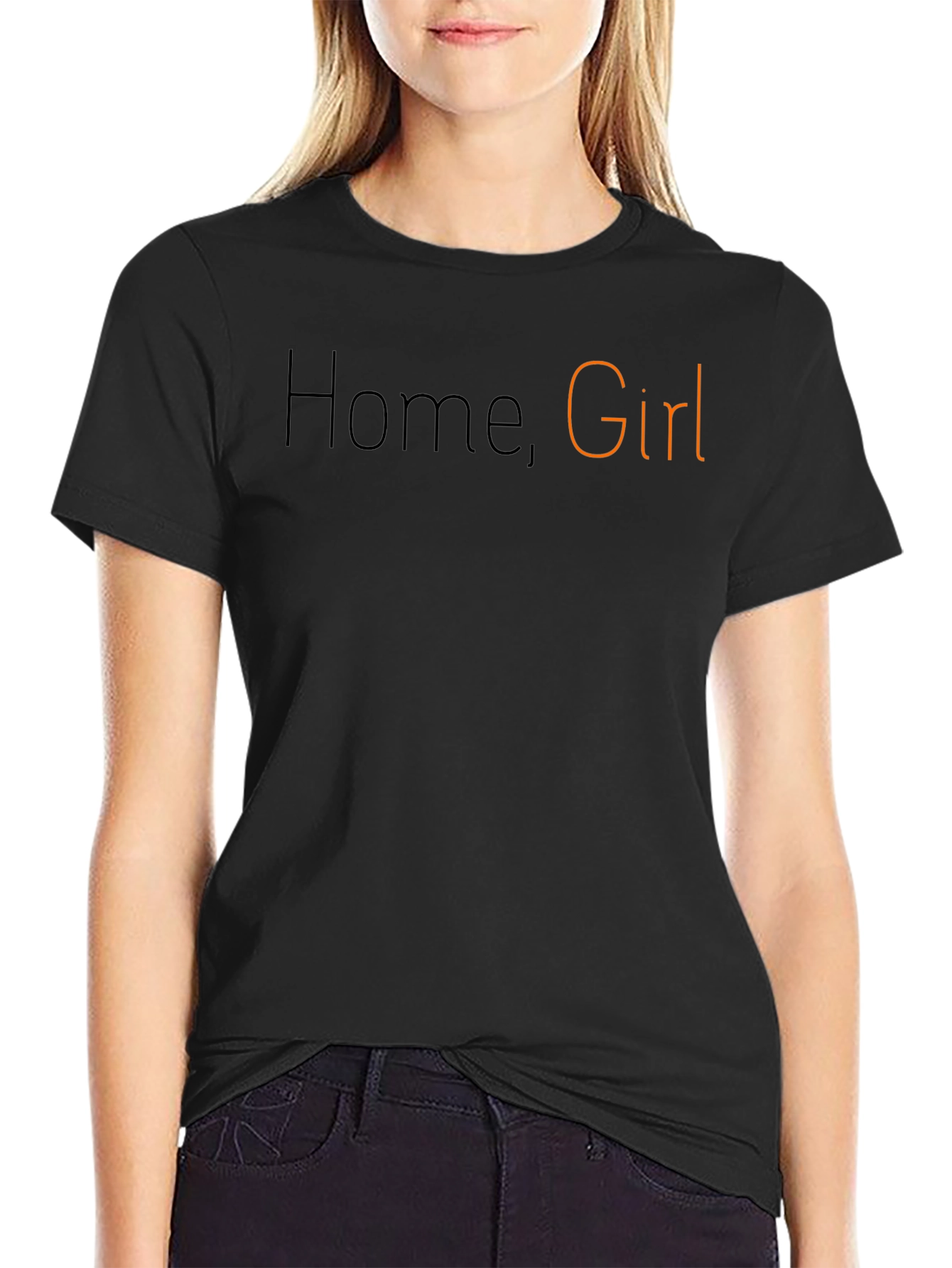 Home Girl Graphic T-Shirt - Stylish Casual Wear
