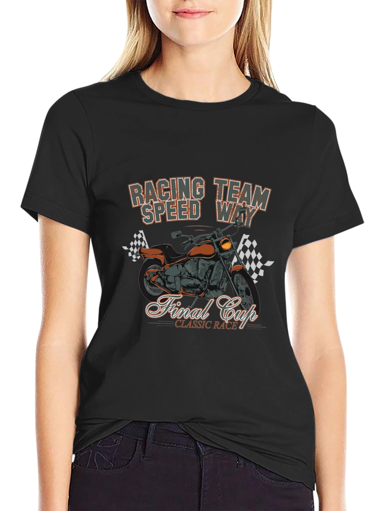 Racing Team Speedway Graphic T-Shirt