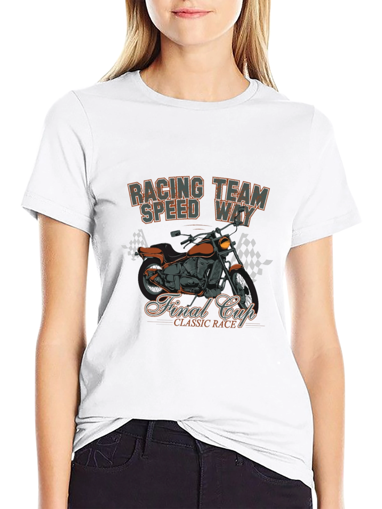 Racing Team Speedway Graphic T-Shirt