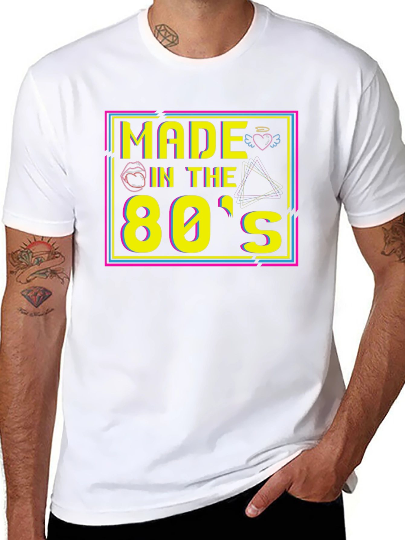 Made in the 80s Retro Style Graphic Tee