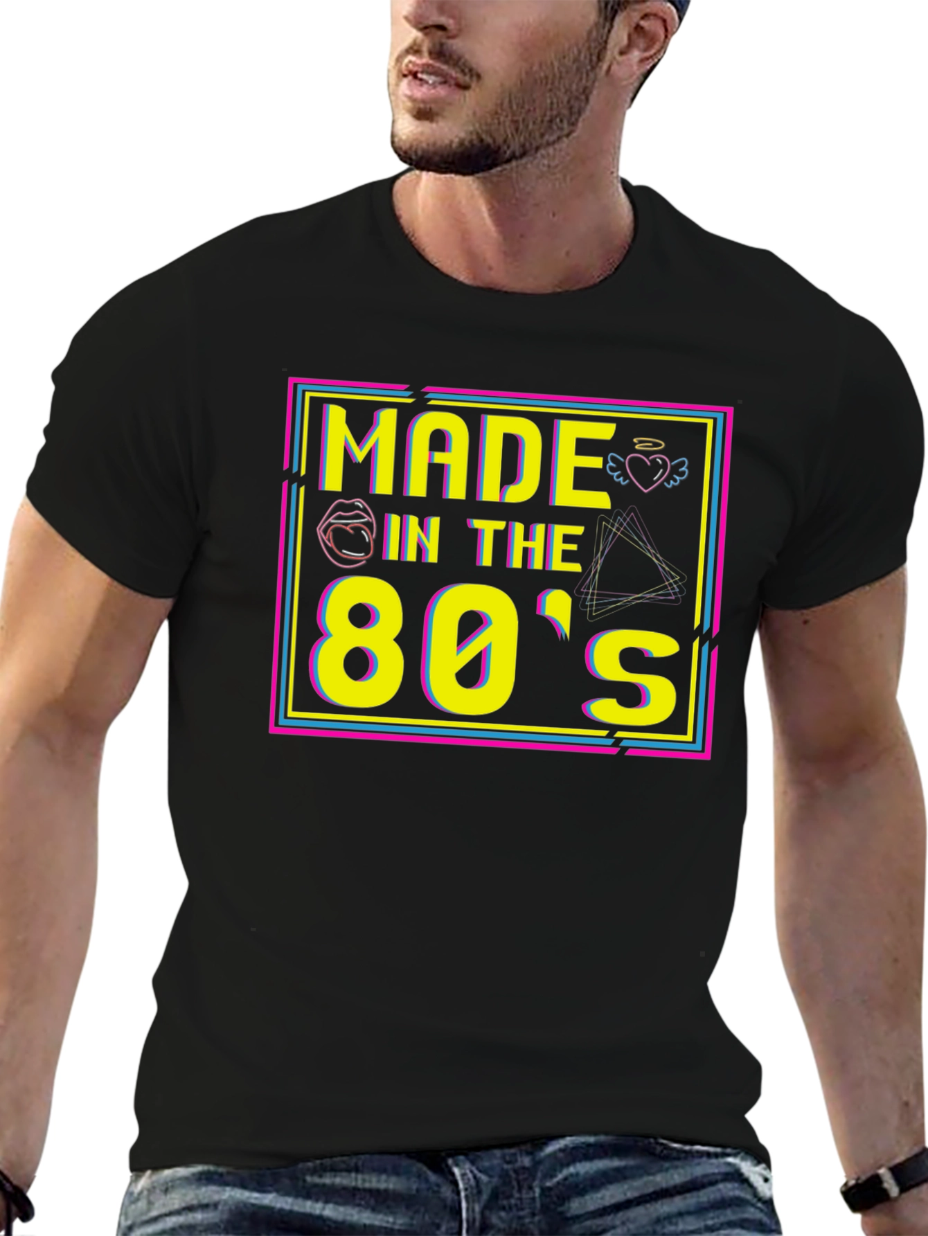 Made in the 80s Retro Style Graphic Tee