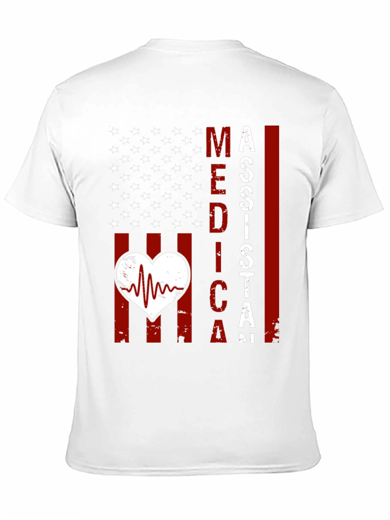 Medical Assistant American Flag T-Shirt