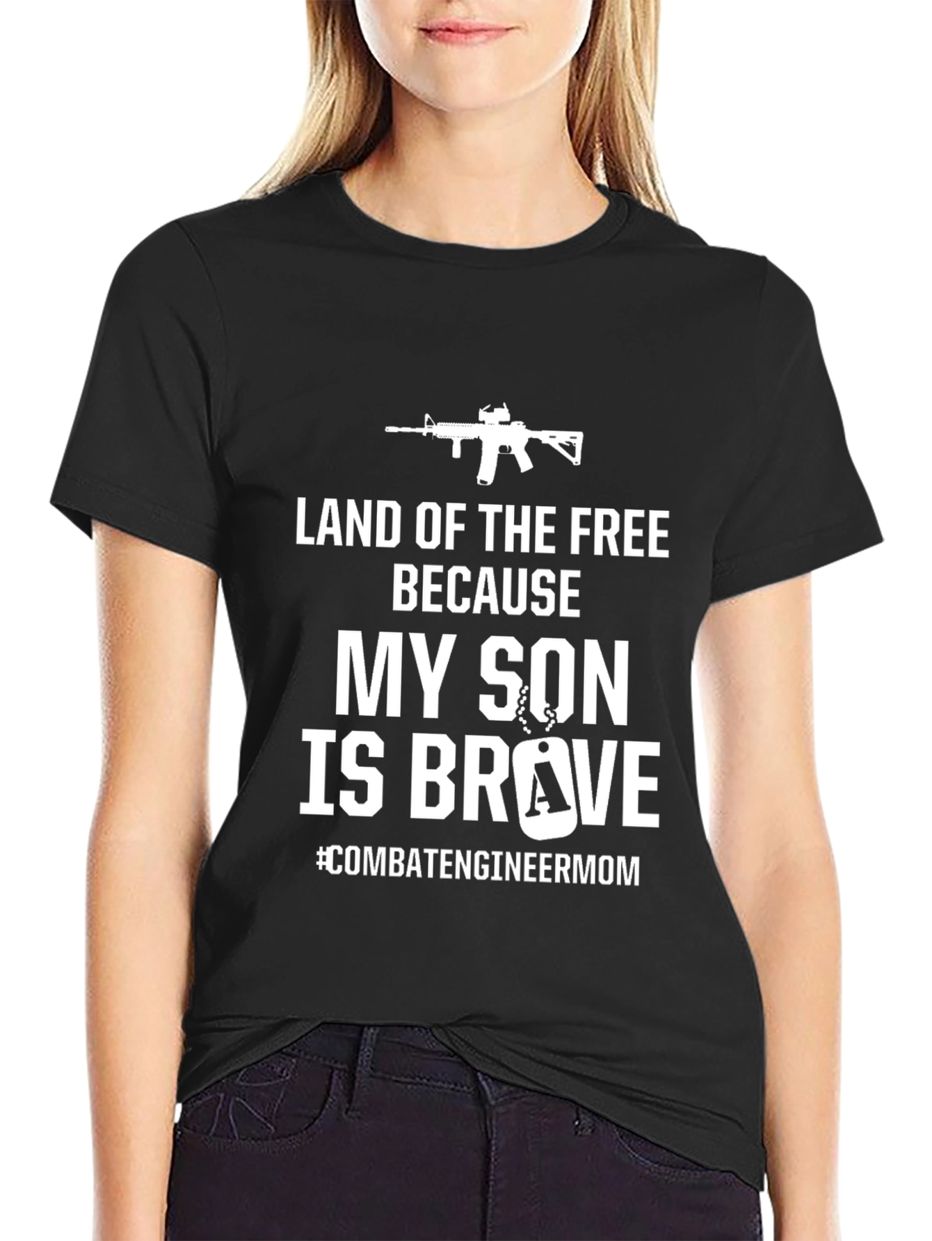 Land of the Free My Son is Brave T-Shirt