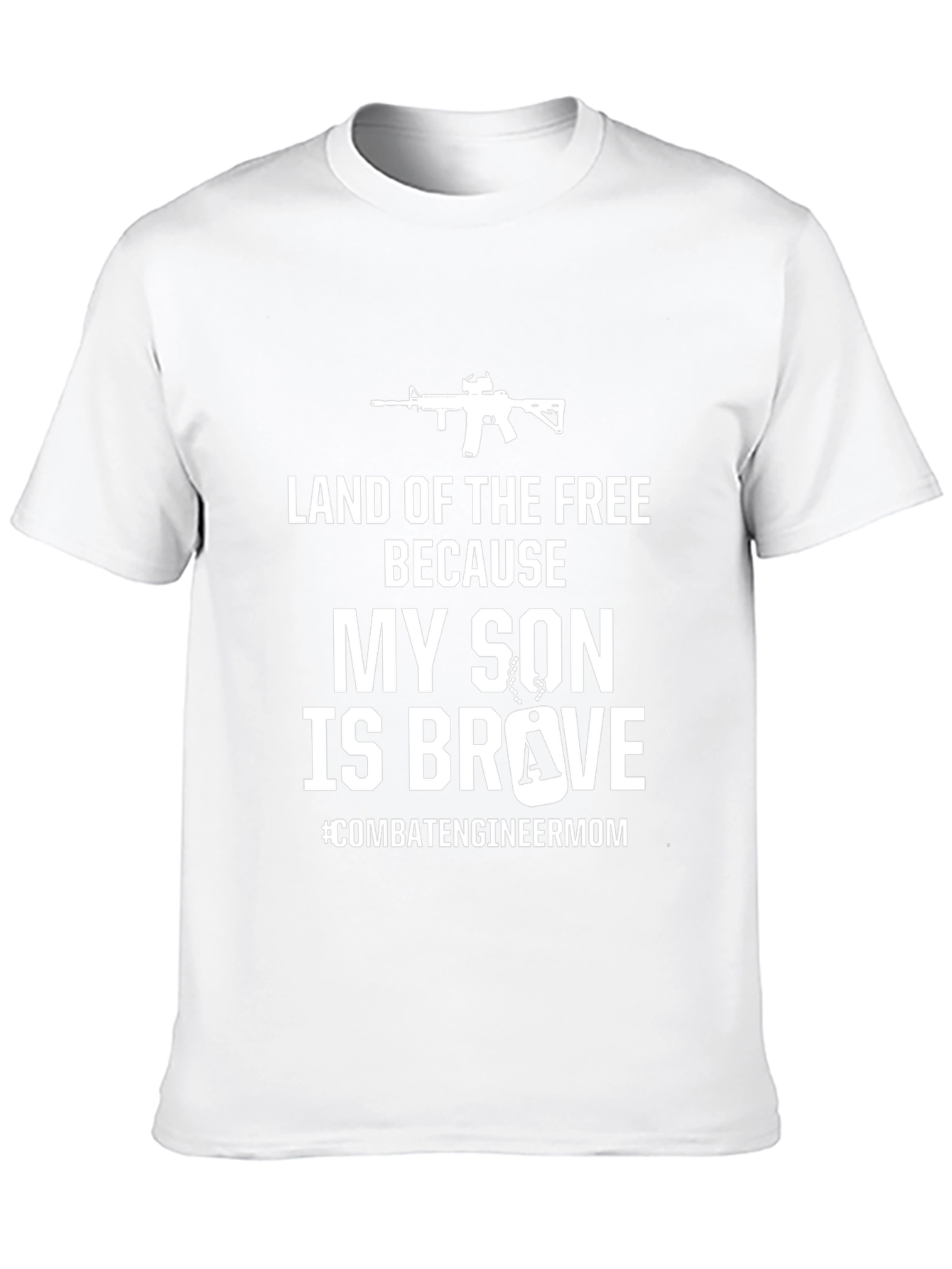 Land of the Free My Son is Brave T-Shirt