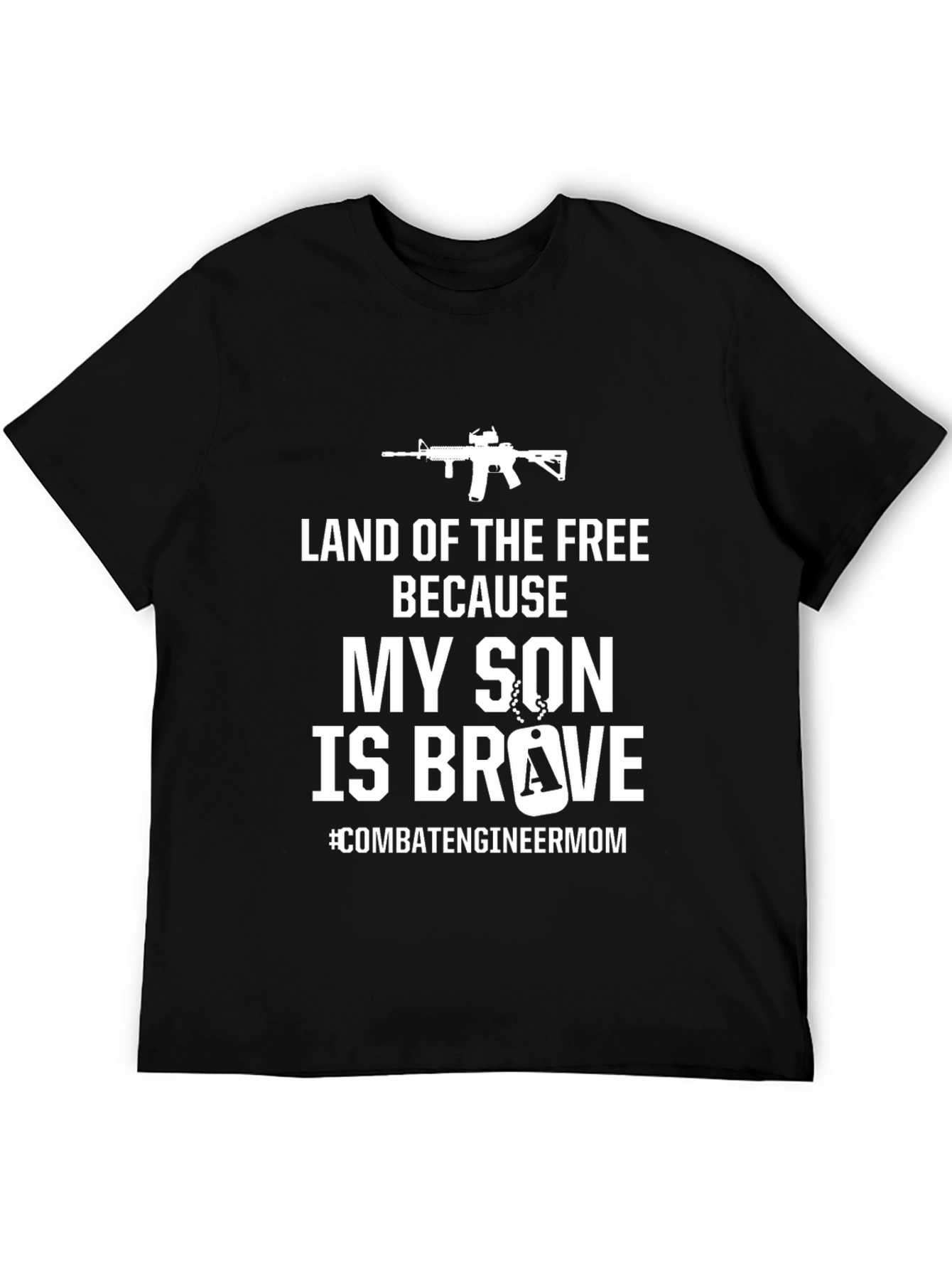 Land of the Free My Son is Brave T-Shirt