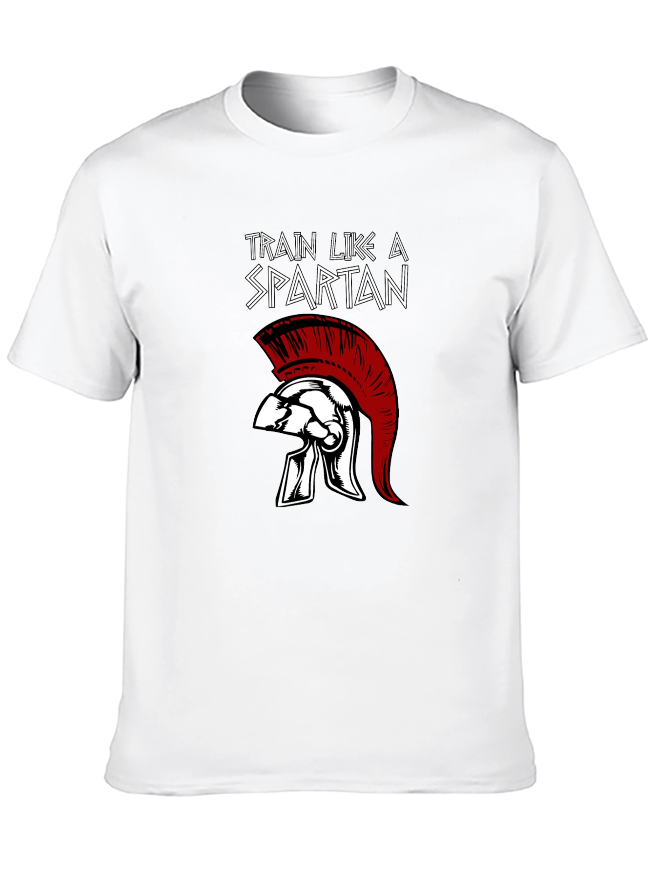 Train Like a Spartan Graphic Tee
