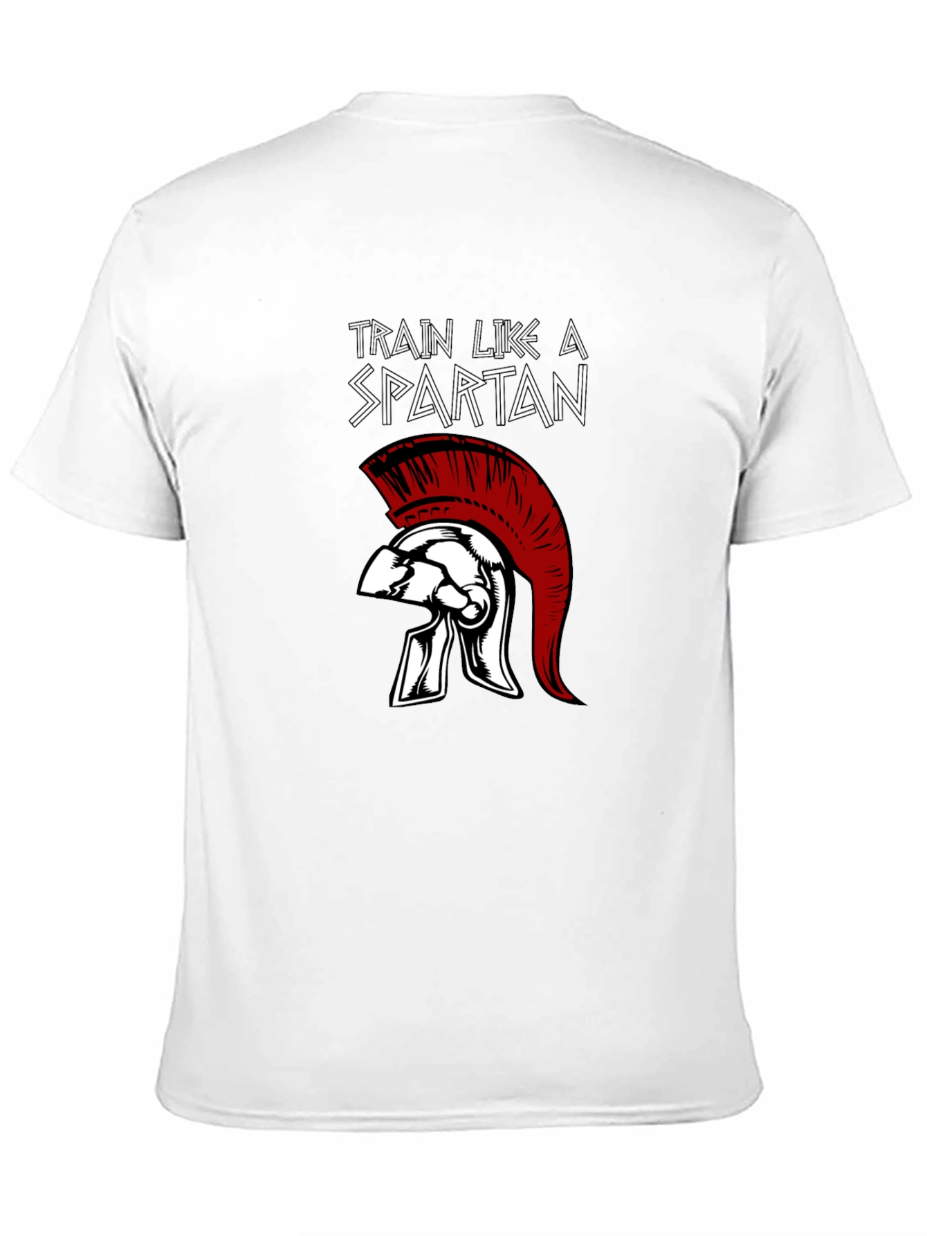 Train Like a Spartan Graphic Tee