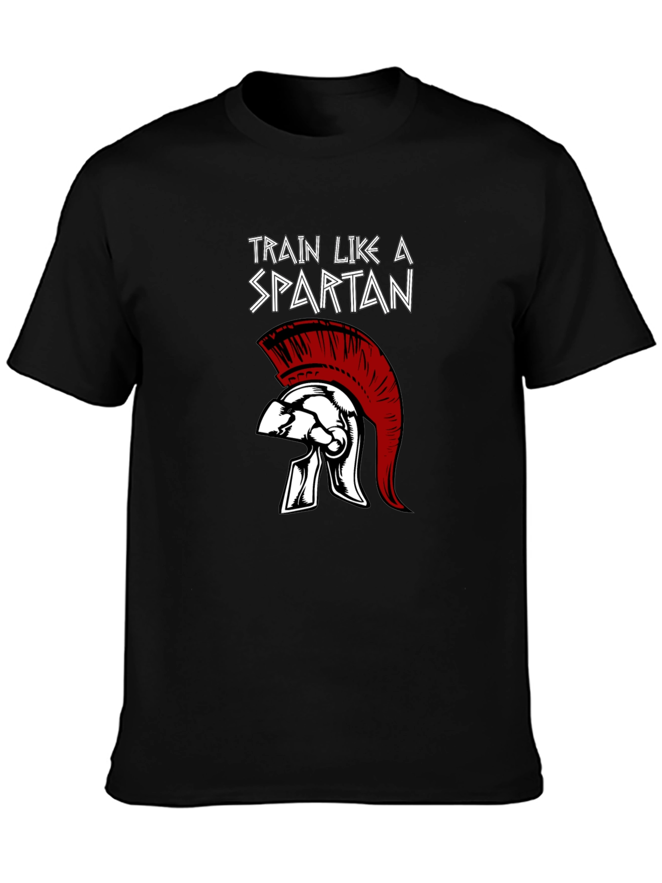 Train Like a Spartan Graphic Tee