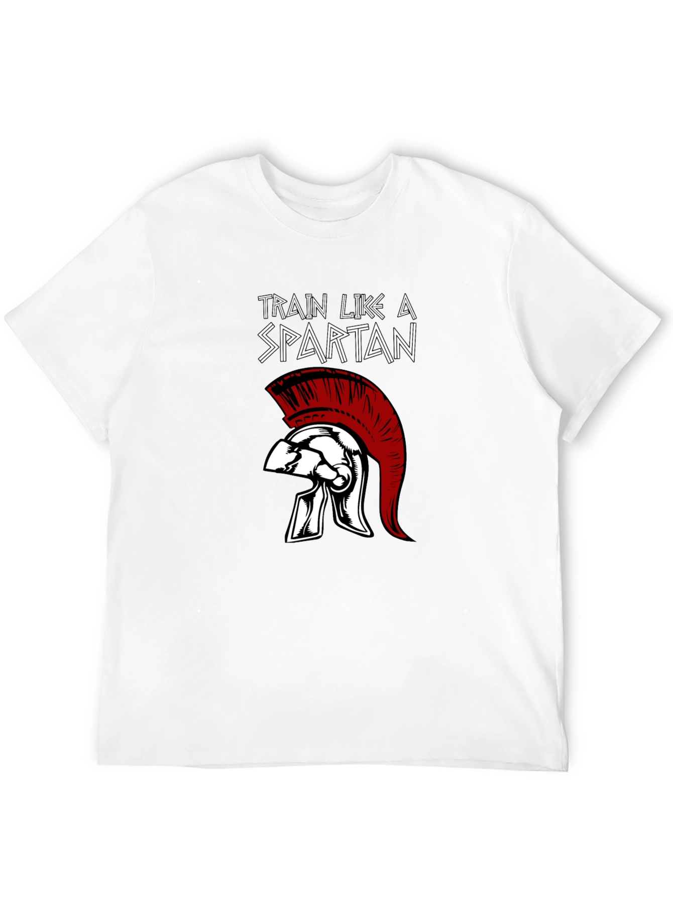 Train Like a Spartan Graphic Tee