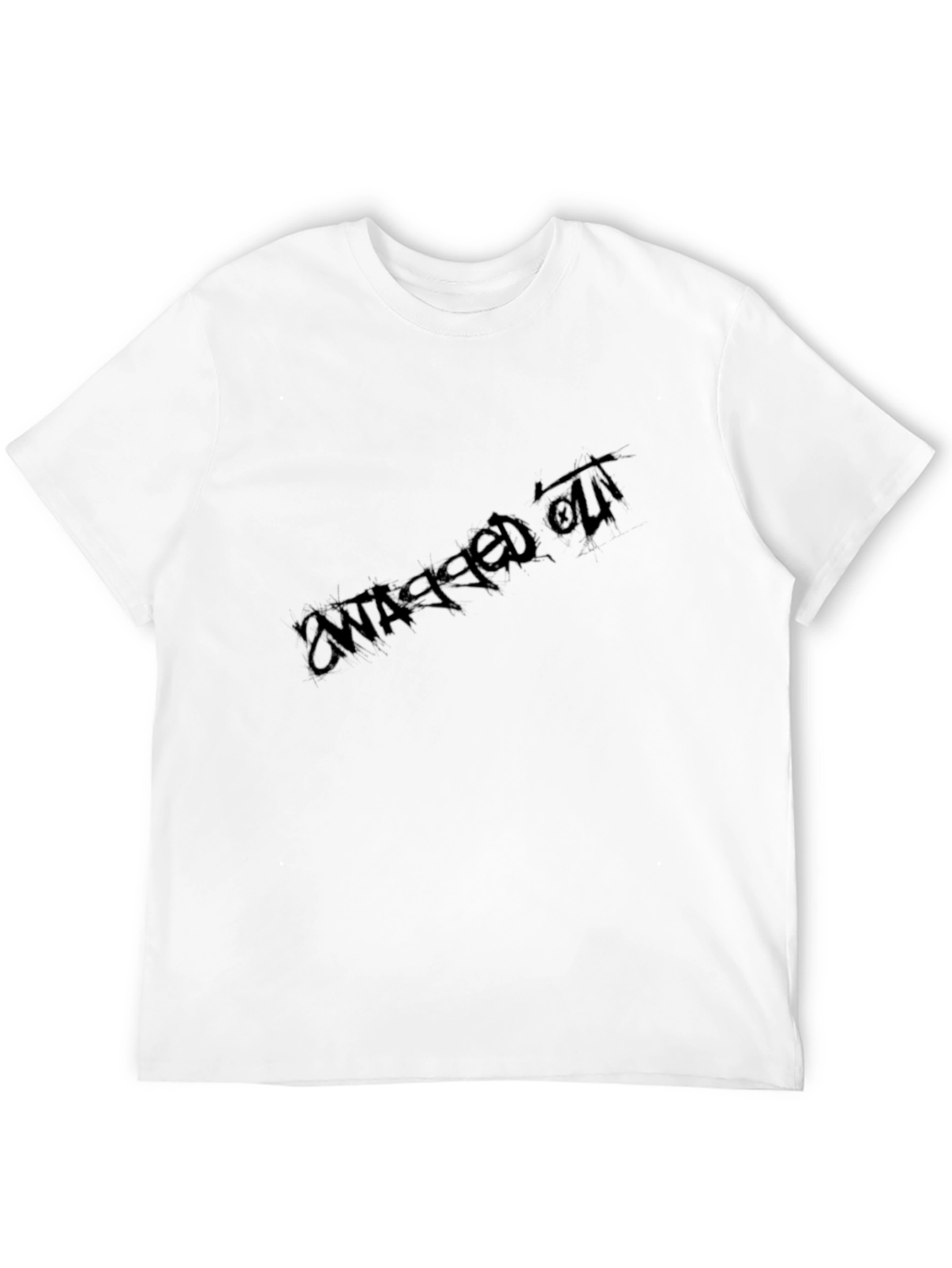 Swagged Out Black Graphic Tee - Casual Style