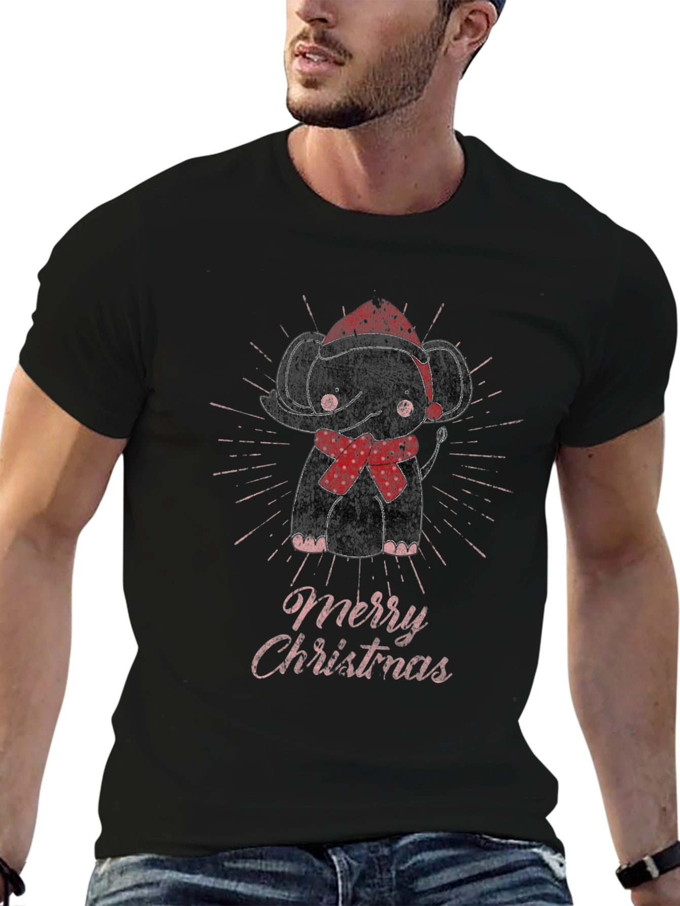 Christmas Elephant T-Shirt