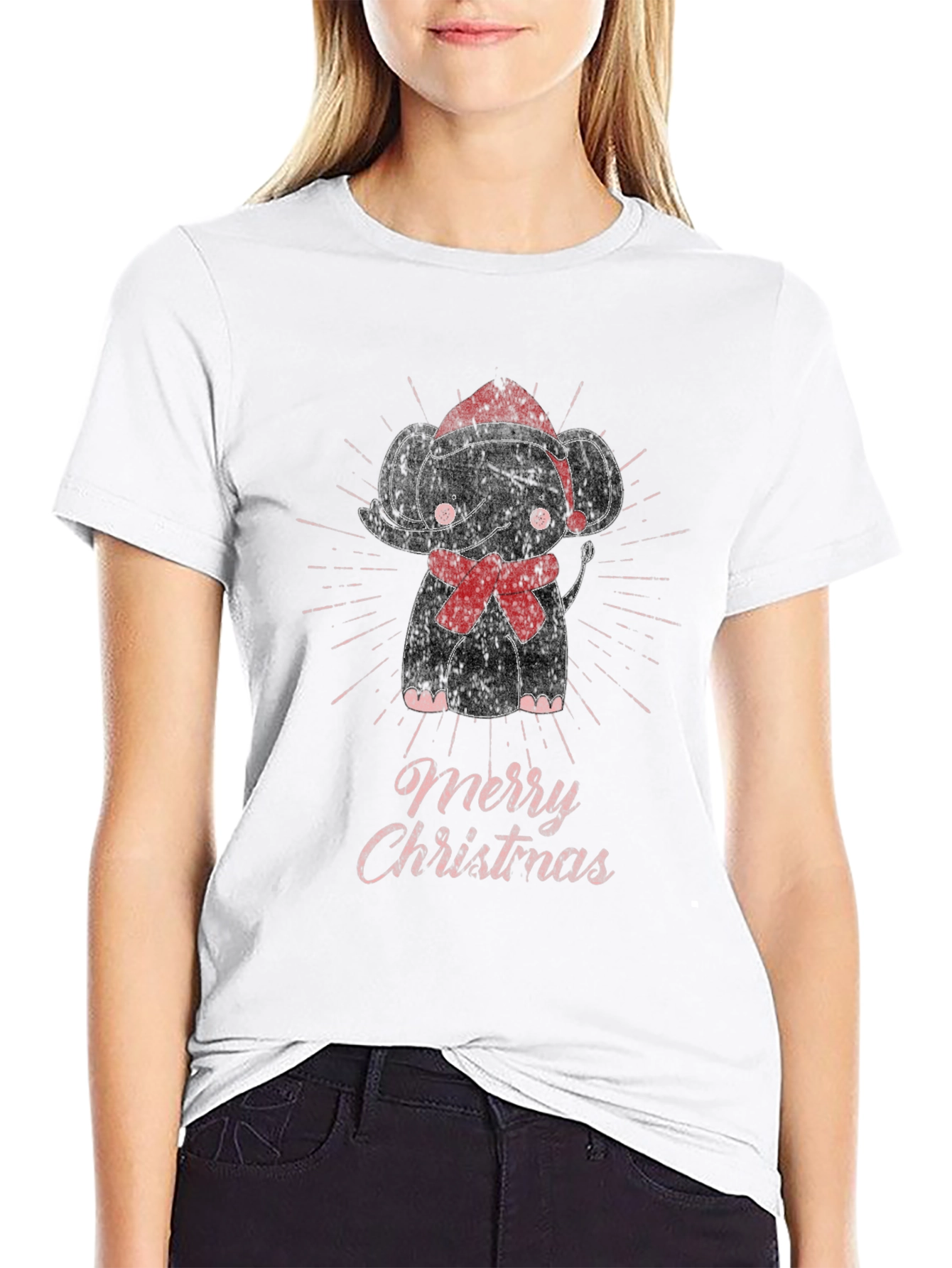 Christmas Elephant T-Shirt