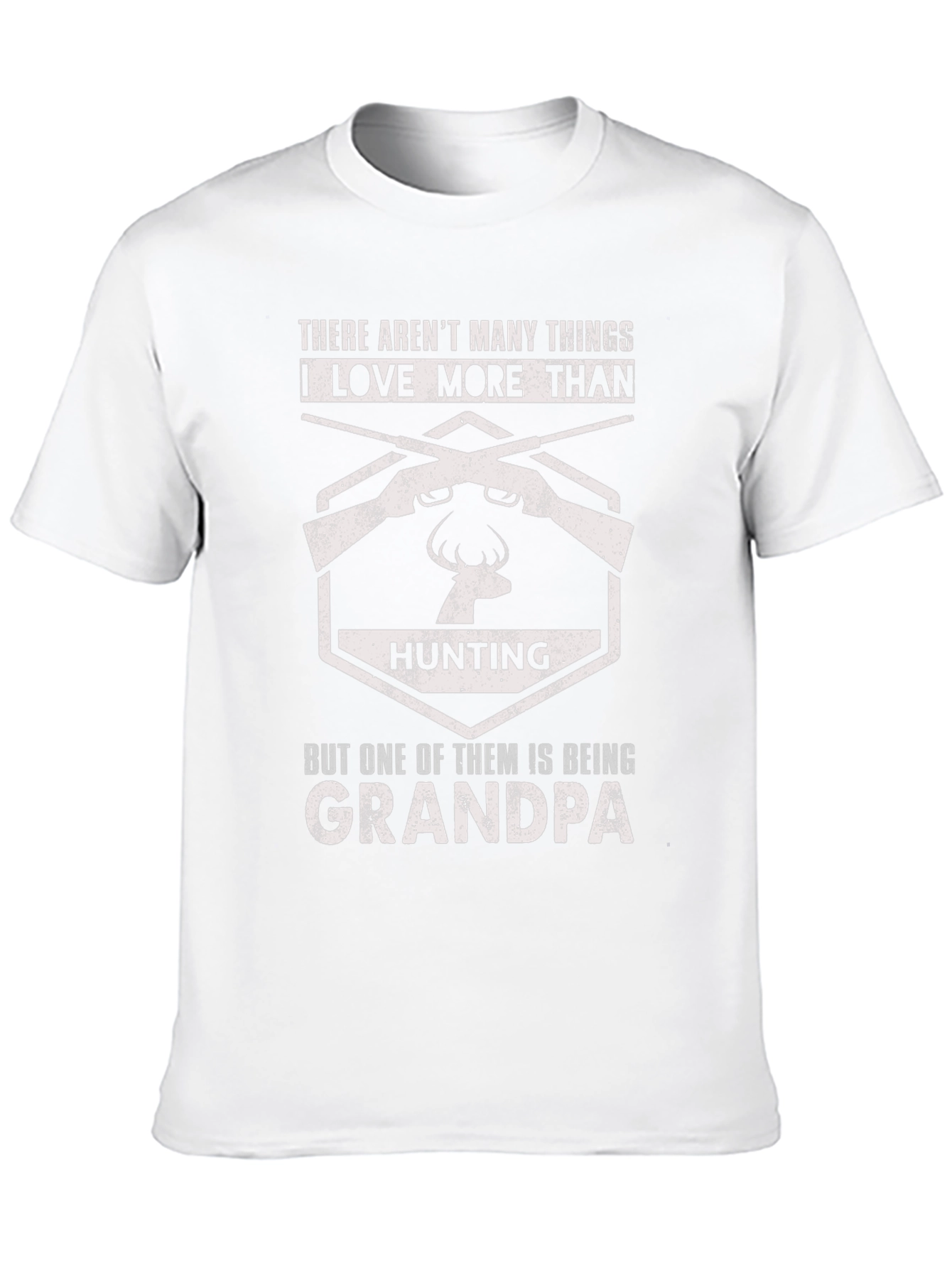 Hunting Grandpa T-Shirt - Mens Black Tee