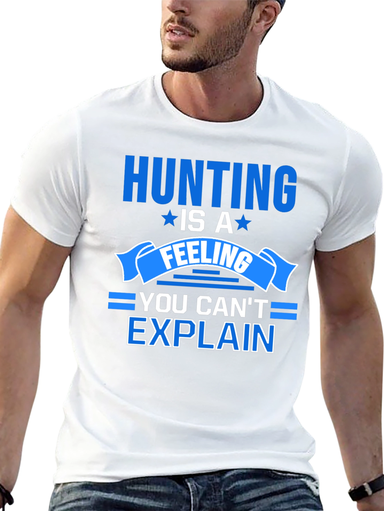 Hunting Is A Feeling Mens T-Shirt