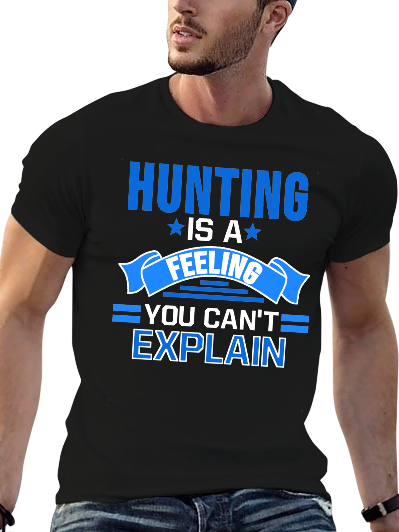 Hunting Is A Feeling Mens T-Shirt