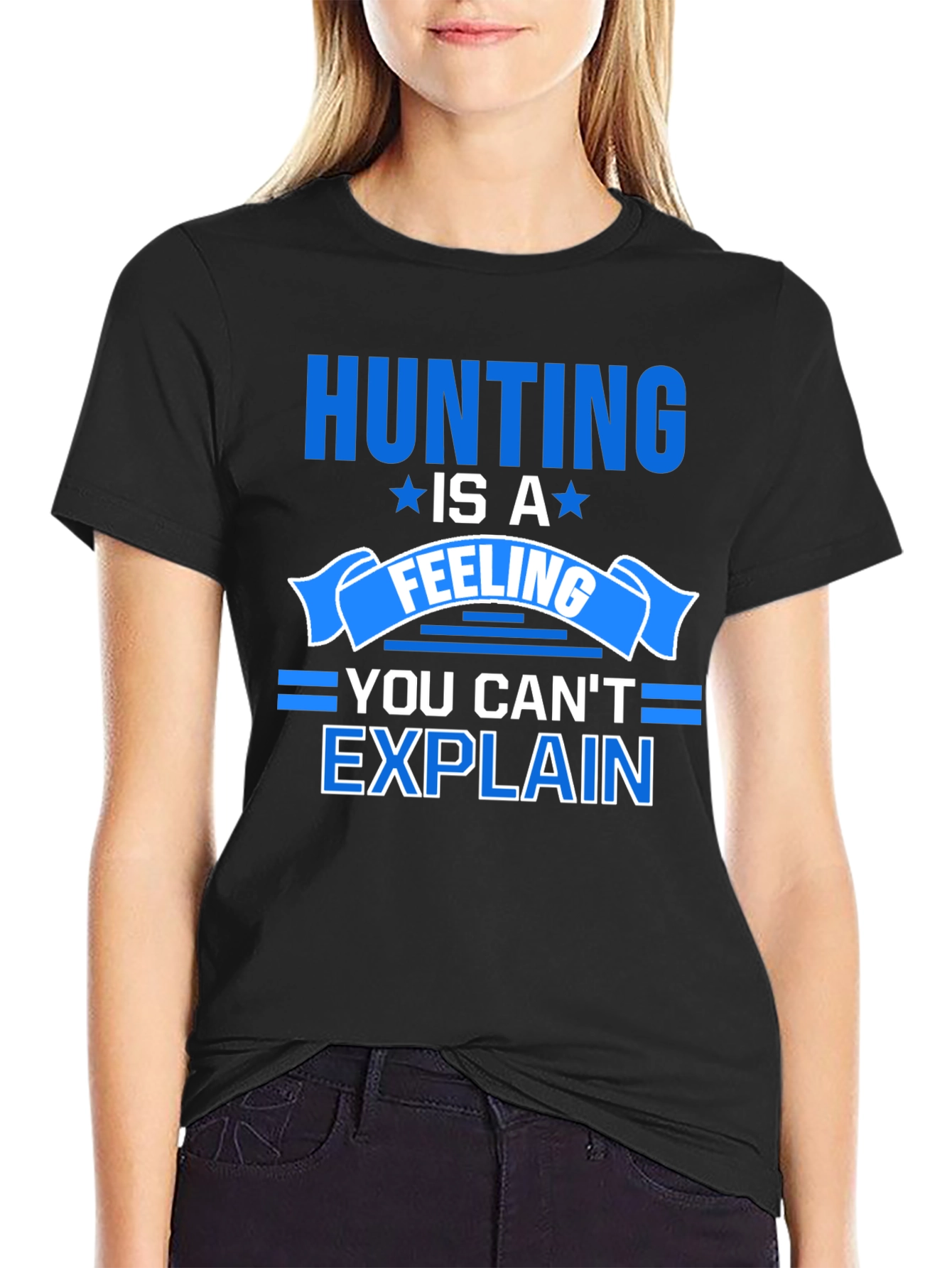 Hunting Is A Feeling Mens T-Shirt